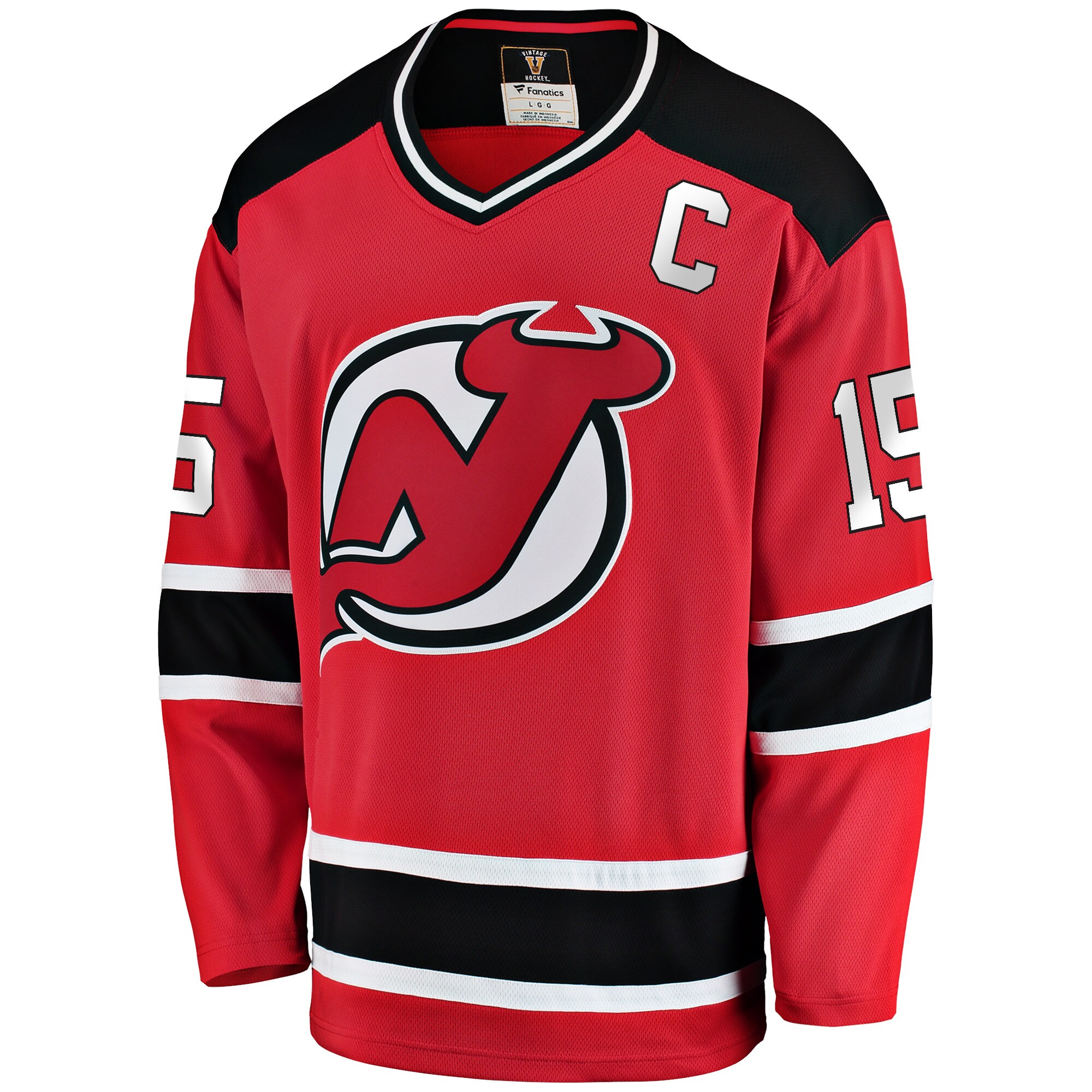 New Jersey Devils Jamie Langenbrunner Red Premier Breakaway Retired Player NHL Jersey Men's