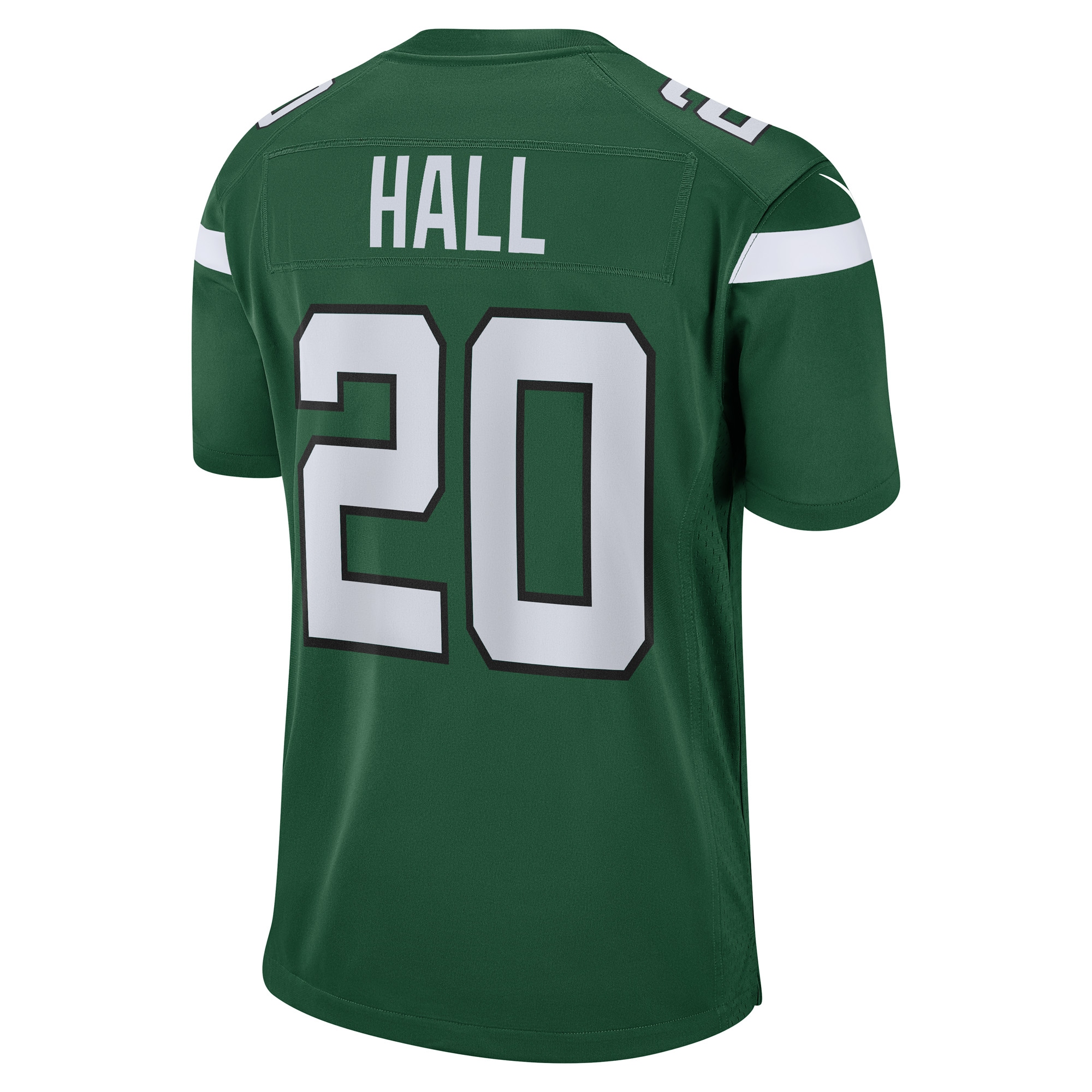 New York Jets Breece Hall Green Player Game NFL Jersey Men's