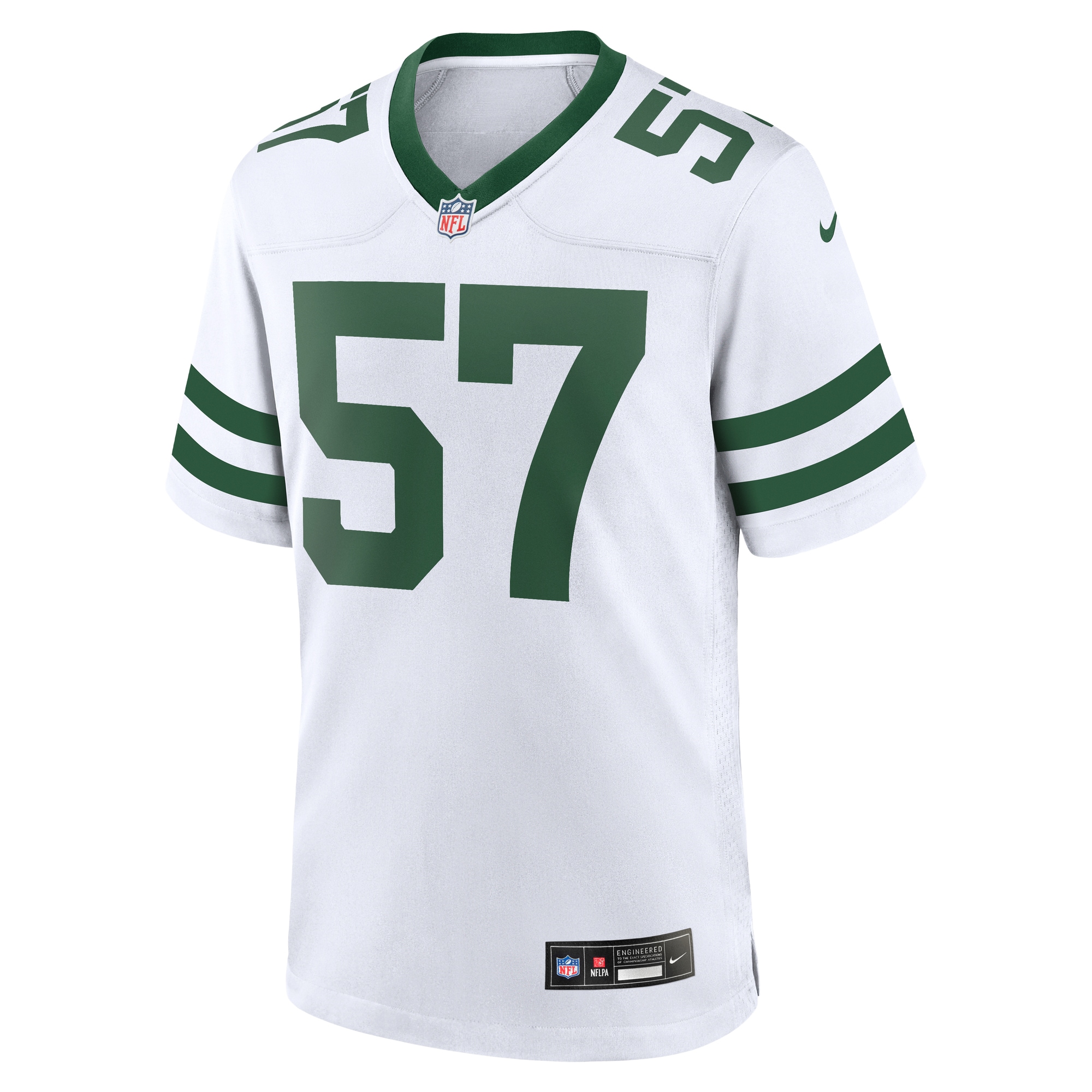 New York Jets C.J. Mosley Legacy White Game NFL Jersey Men's