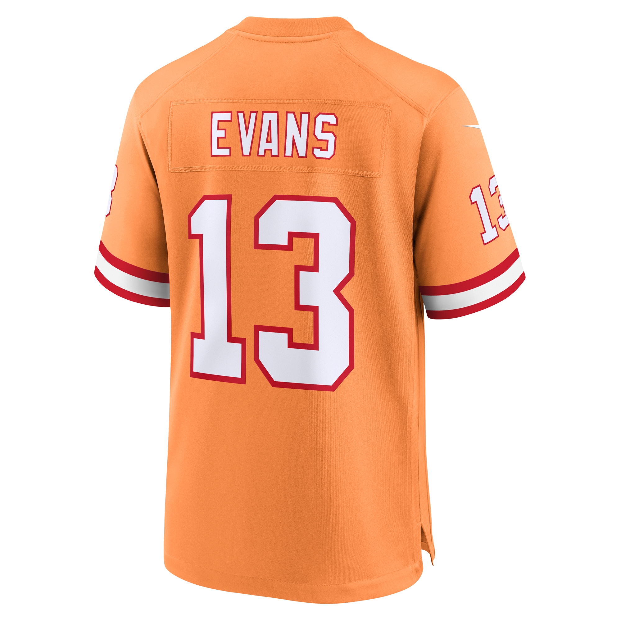 Tampa Bay Buccaneers Mike Evans Orange Throwback Game NFL Jersey Men's