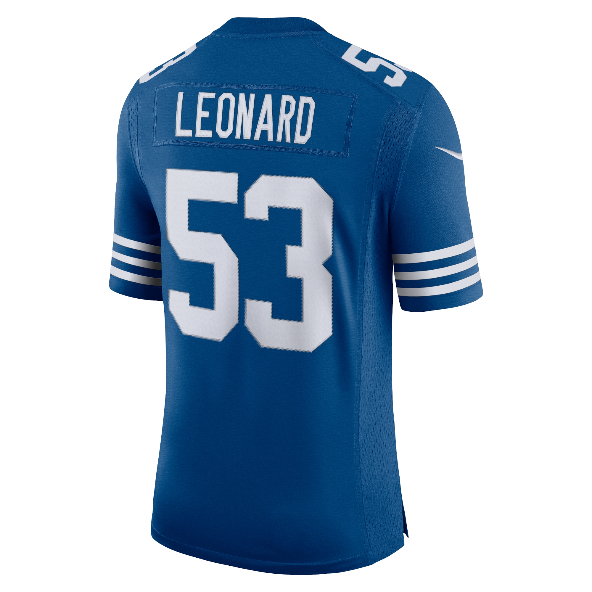 Indianapolis Colts Darius Leonard Royal Alternate Vapor Limited NFL Jersey Men's