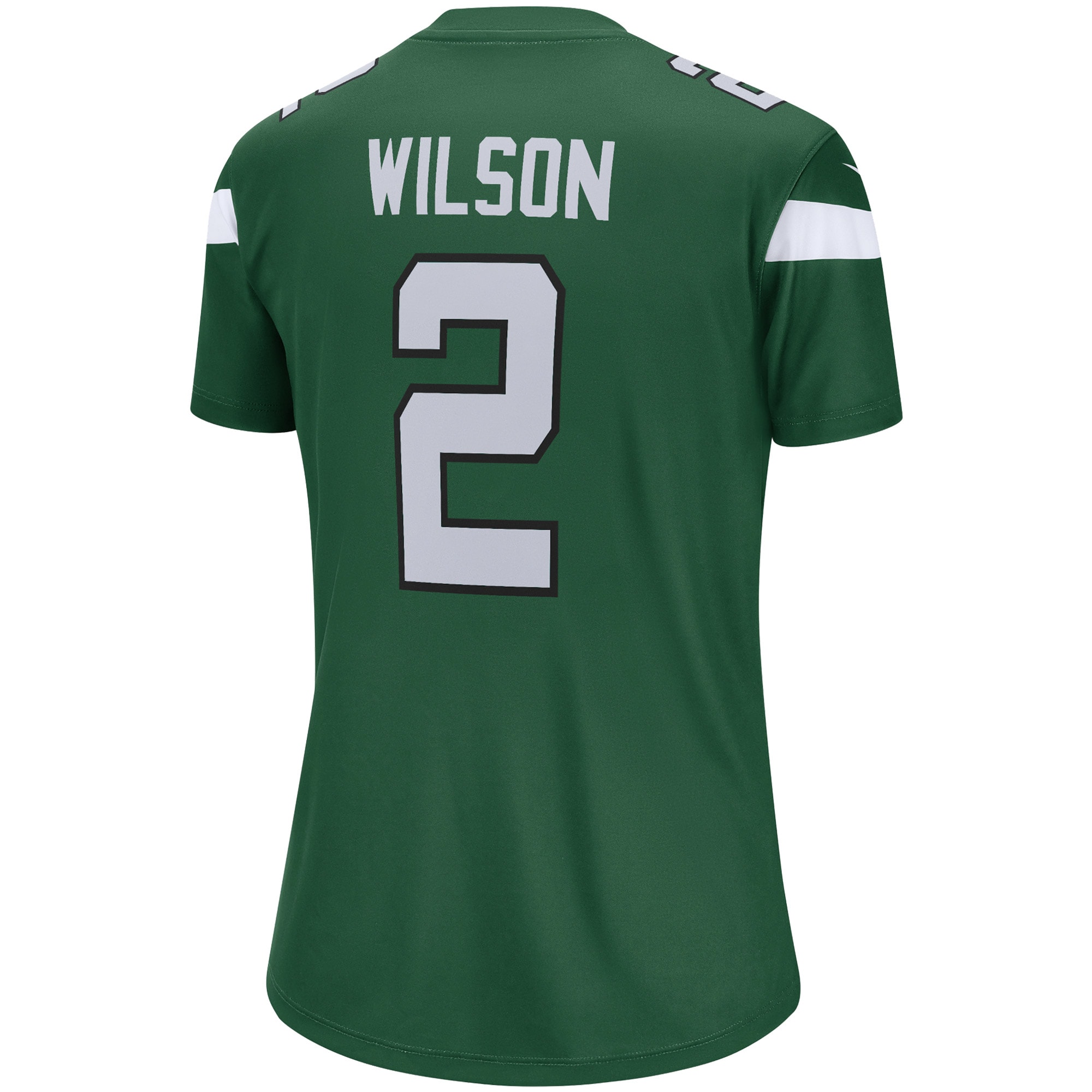 New York Jets Zach Wilson Green Team Legend Player Performance Top NFL Jersey Women's
