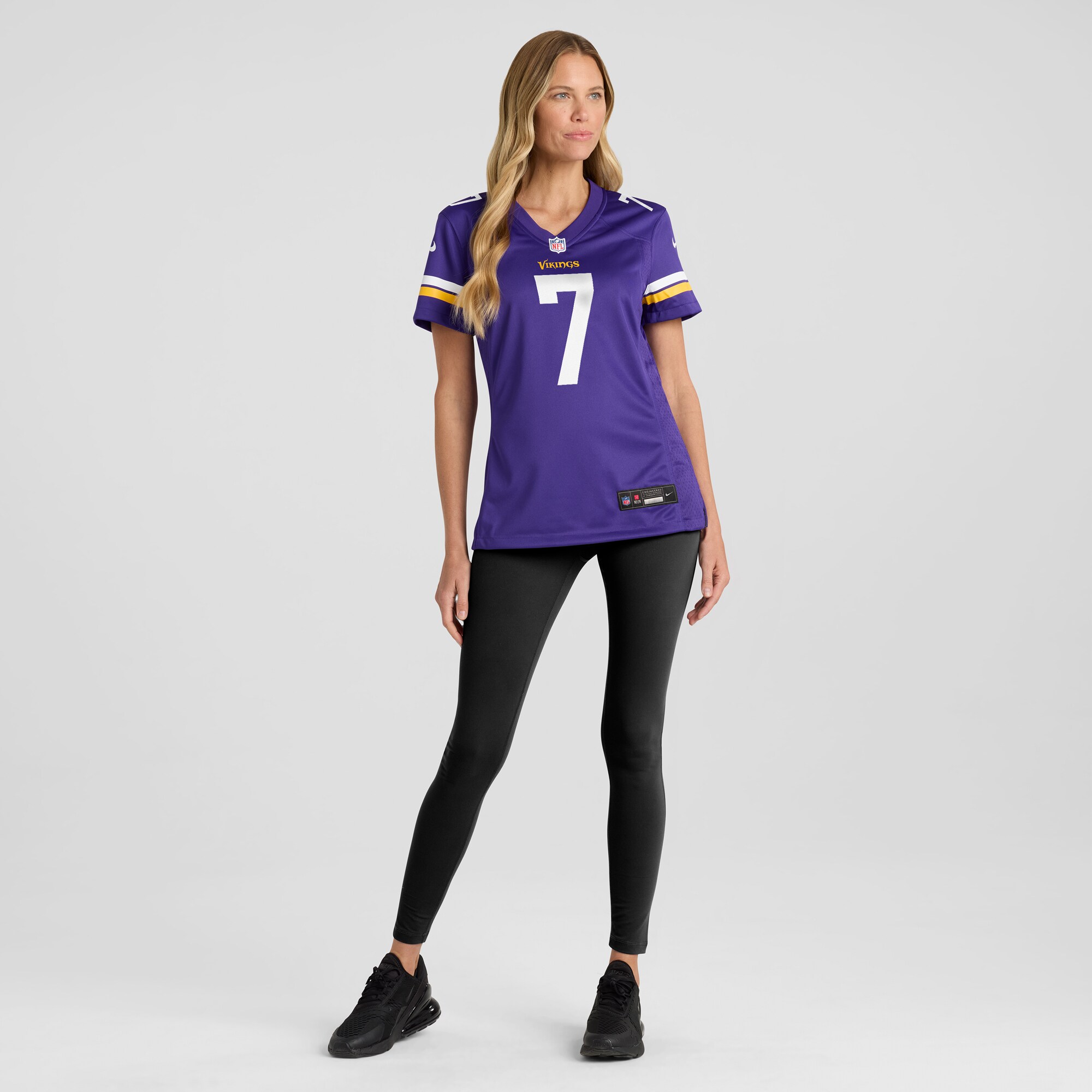 Minnesota Vikings Byron Murphy Jr. Purple Game NFL Jersey Women's