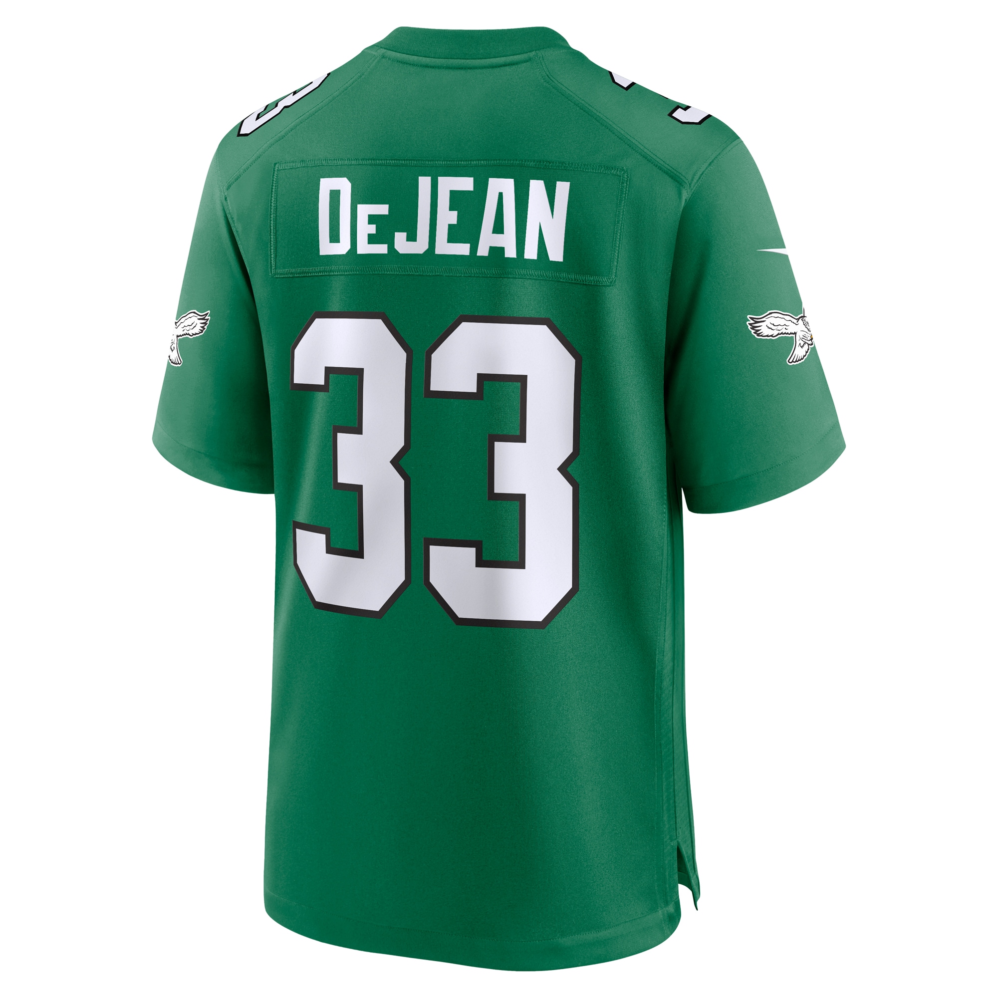 Philadelphia Eagles Cooper DeJean Kelly Green Super Bowl LIX 2nd Alternate Game NFL Jersey Men's