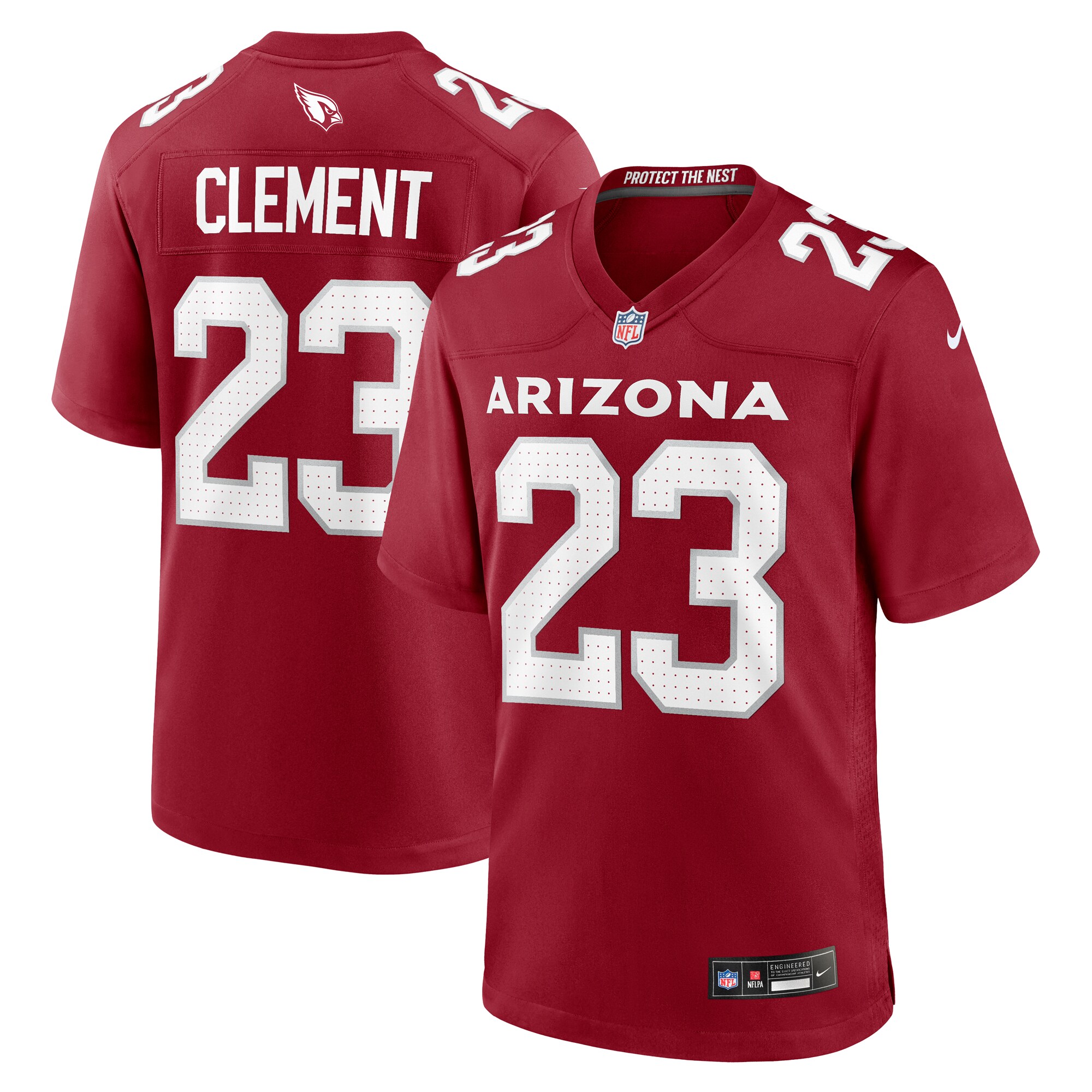 Arizona Cardinals Corey Clement Cardinal Team Game NFL Jersey Men's