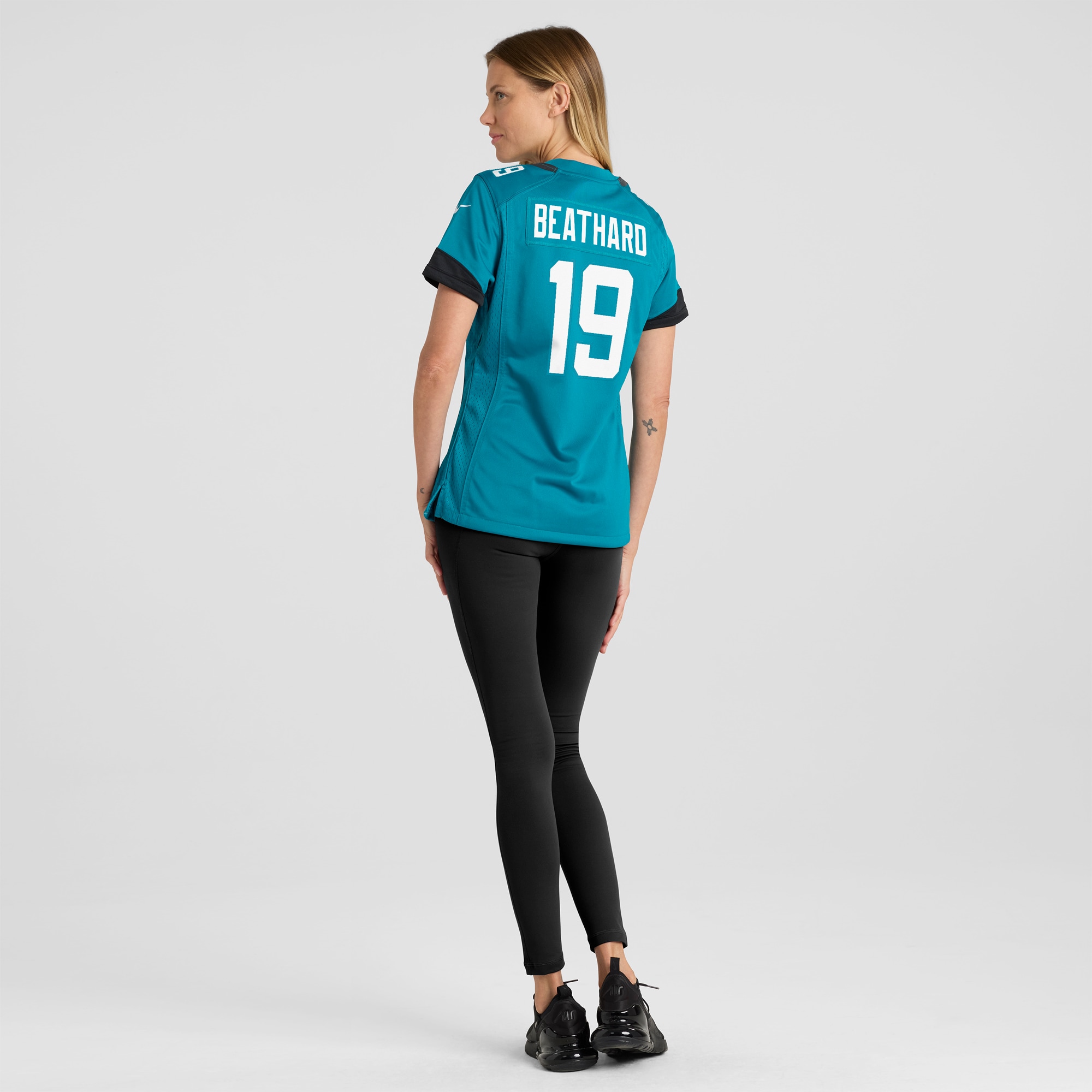 Jacksonville Jaguars C.J. Beathard Teal Game NFL Jersey Women's