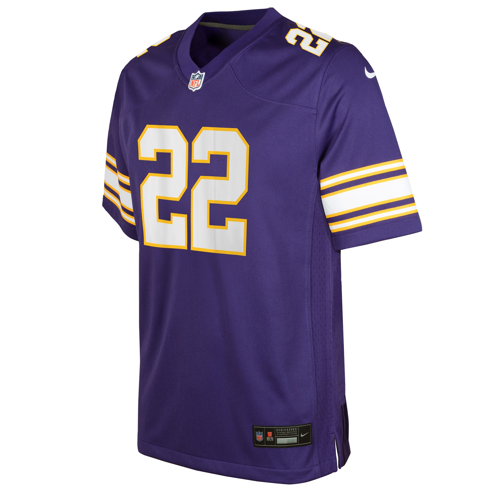 Minnesota Vikings Harrison Smith Purple Game NFL Jersey Youth