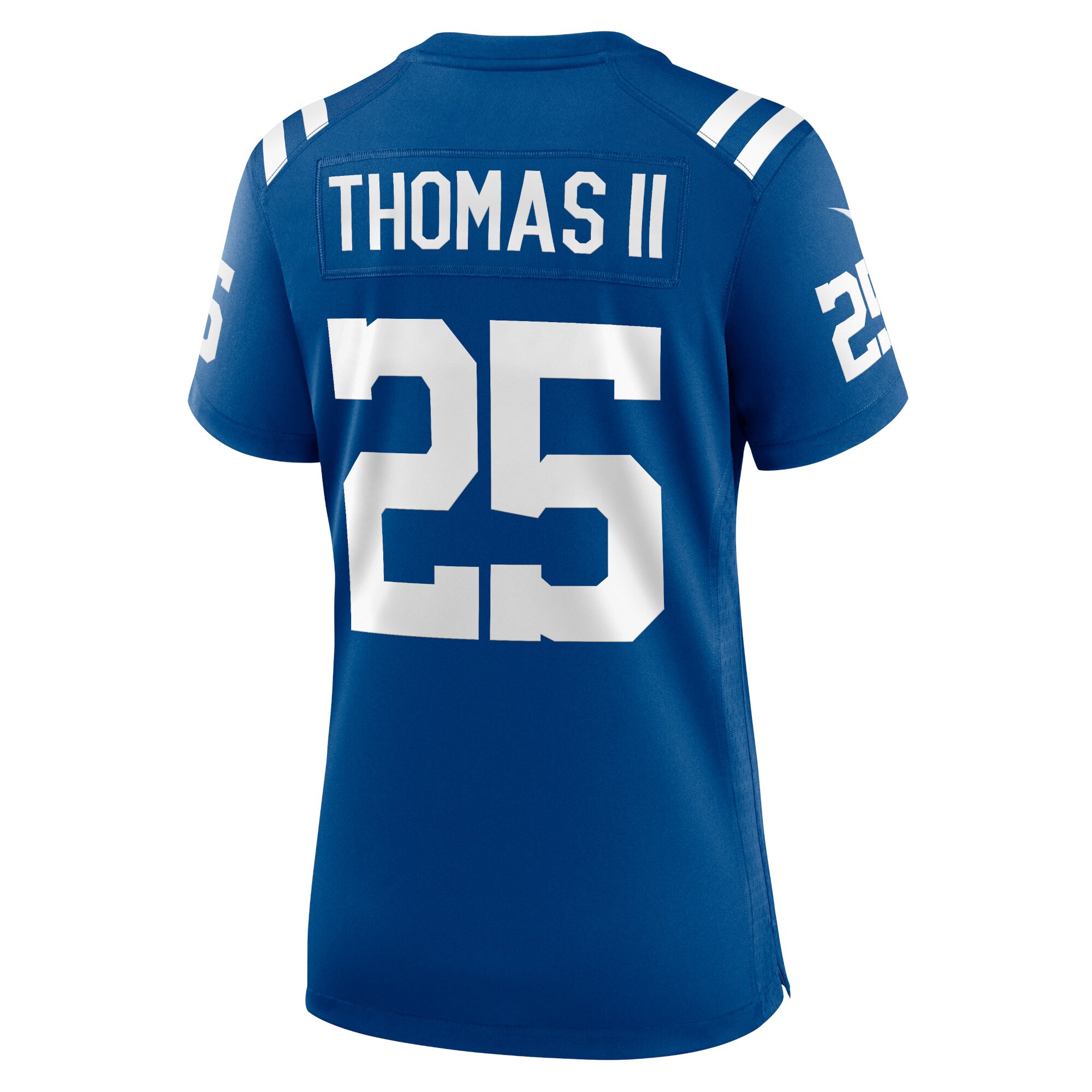 Indianapolis Colts Rodney Thomas II Royal Game Player NFL Jersey Women's