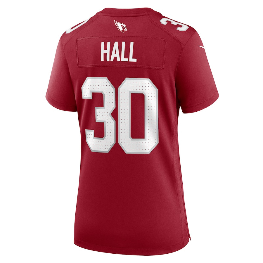 Darren Hall 30 Arizona Cardinals Game Cardinal NFL Jersey Women's