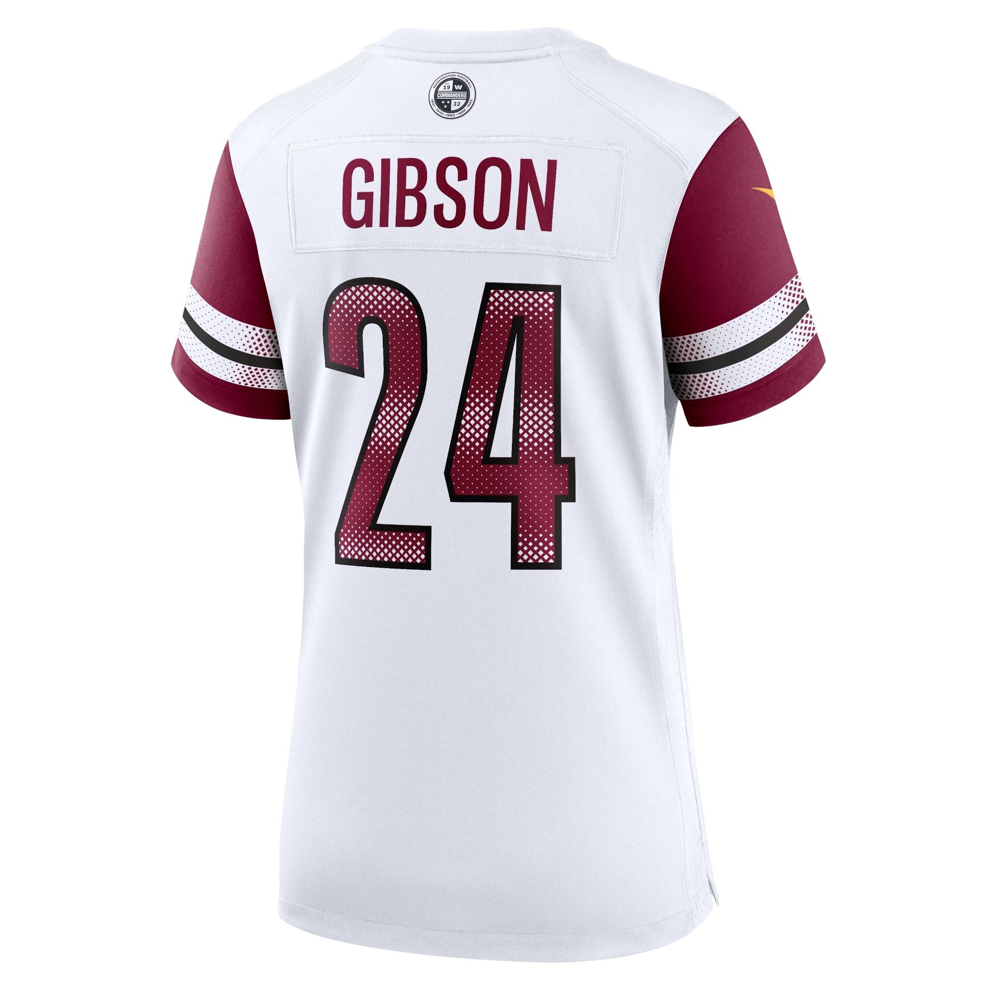 Washington Commanders Antonio Gibson White Game NFL Jersey Women's