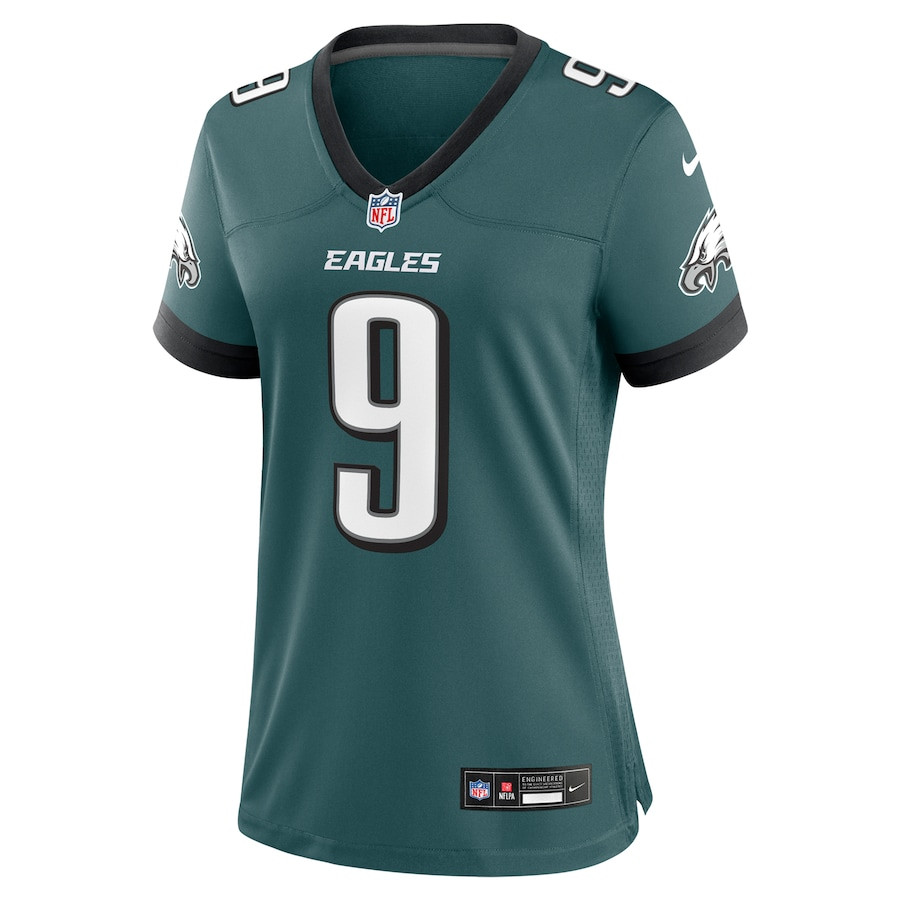 Nick Foles 9 Philadelphia Eagles Team Retired Player Game Midnight Green NFL Jersey Men's