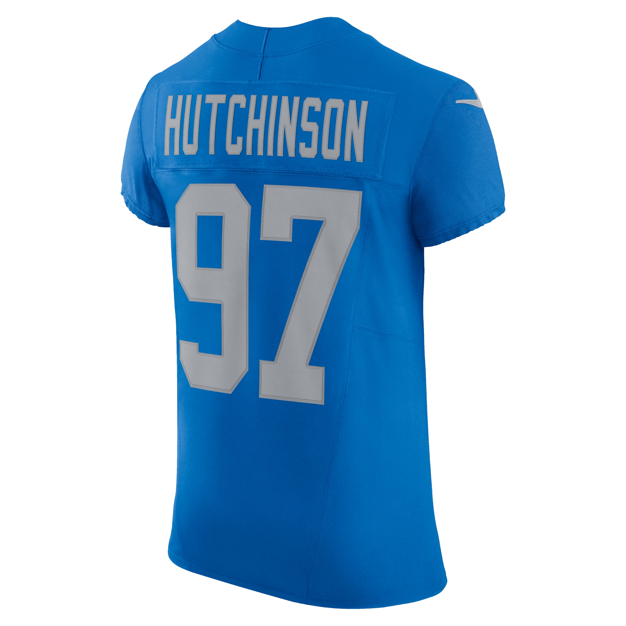 Detroit Lions Aidan Hutchinson Blue Alternate Vapor F.U.S.E. Elite NFL Jersey Men's