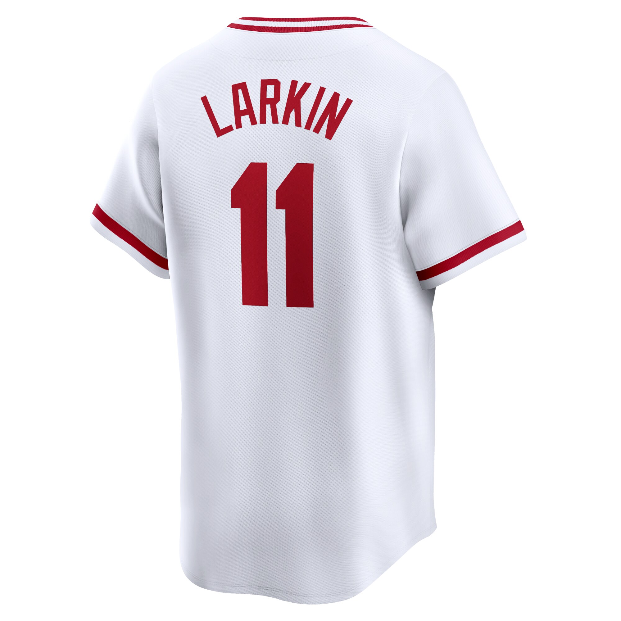 Cincinnati Reds Barry Larkin White Throwback Cooperstown Limited MLB Jersey Men's