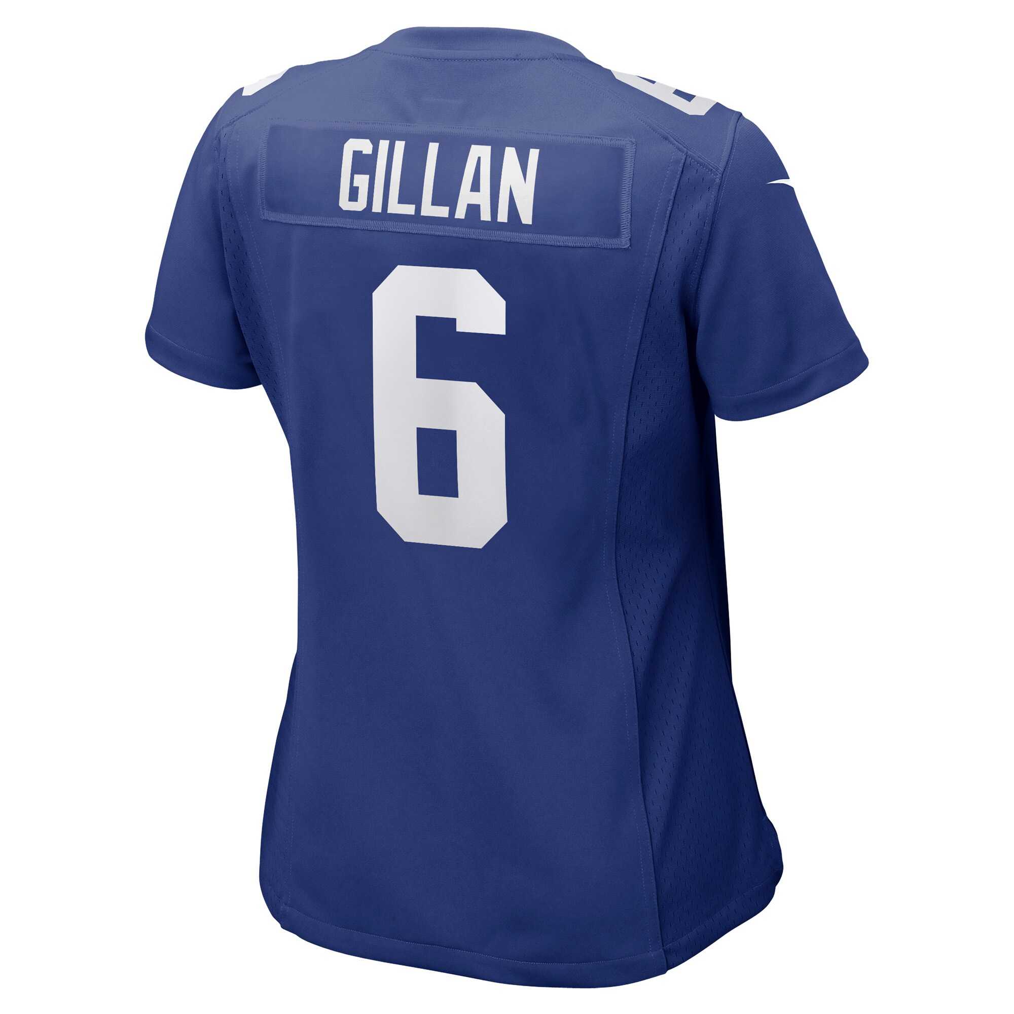 New York Giants Jamie Gillan Royal Game Player NFL Jersey Women's