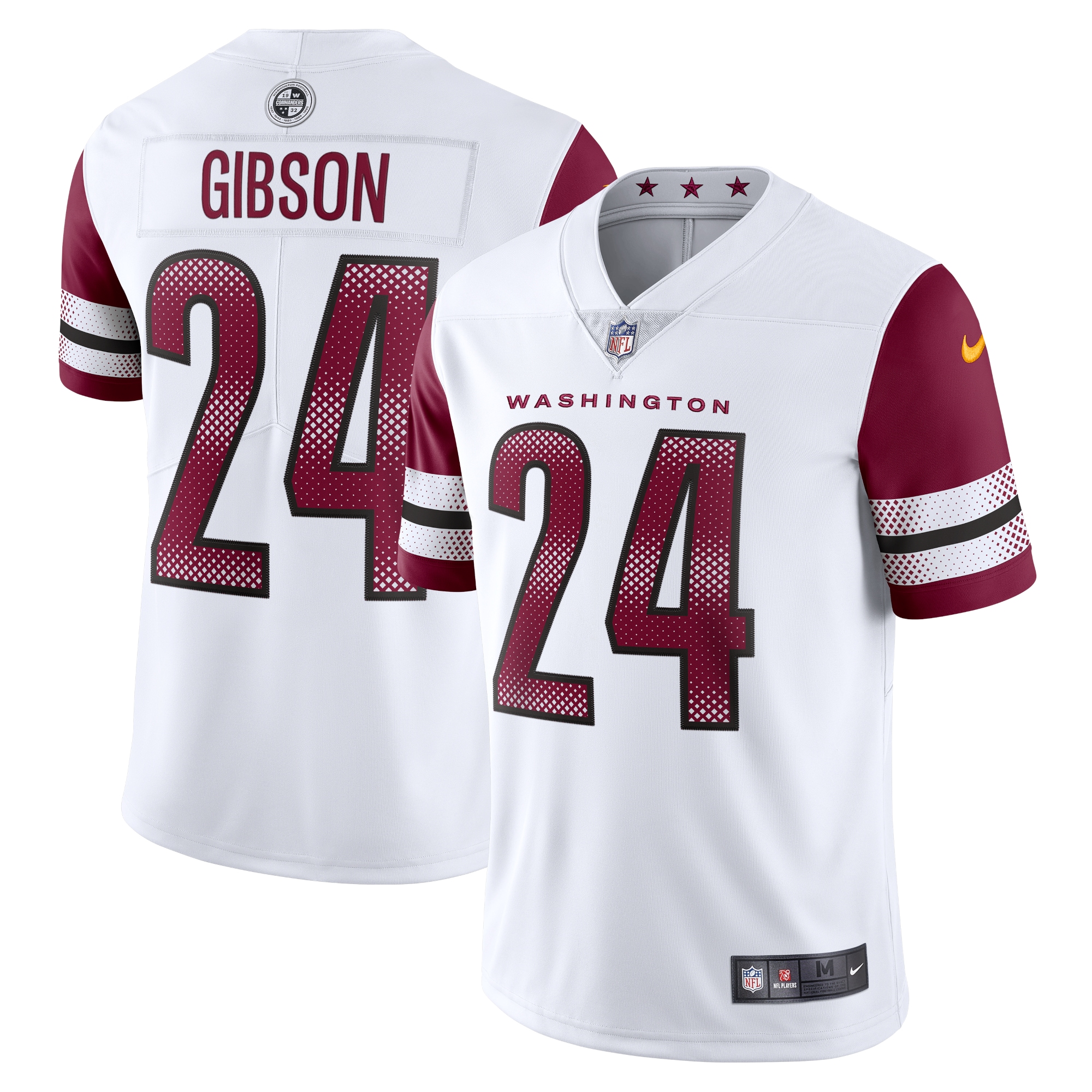 Washington Commanders Antonio Gibson White Vapor Limited NFL Jersey Men's