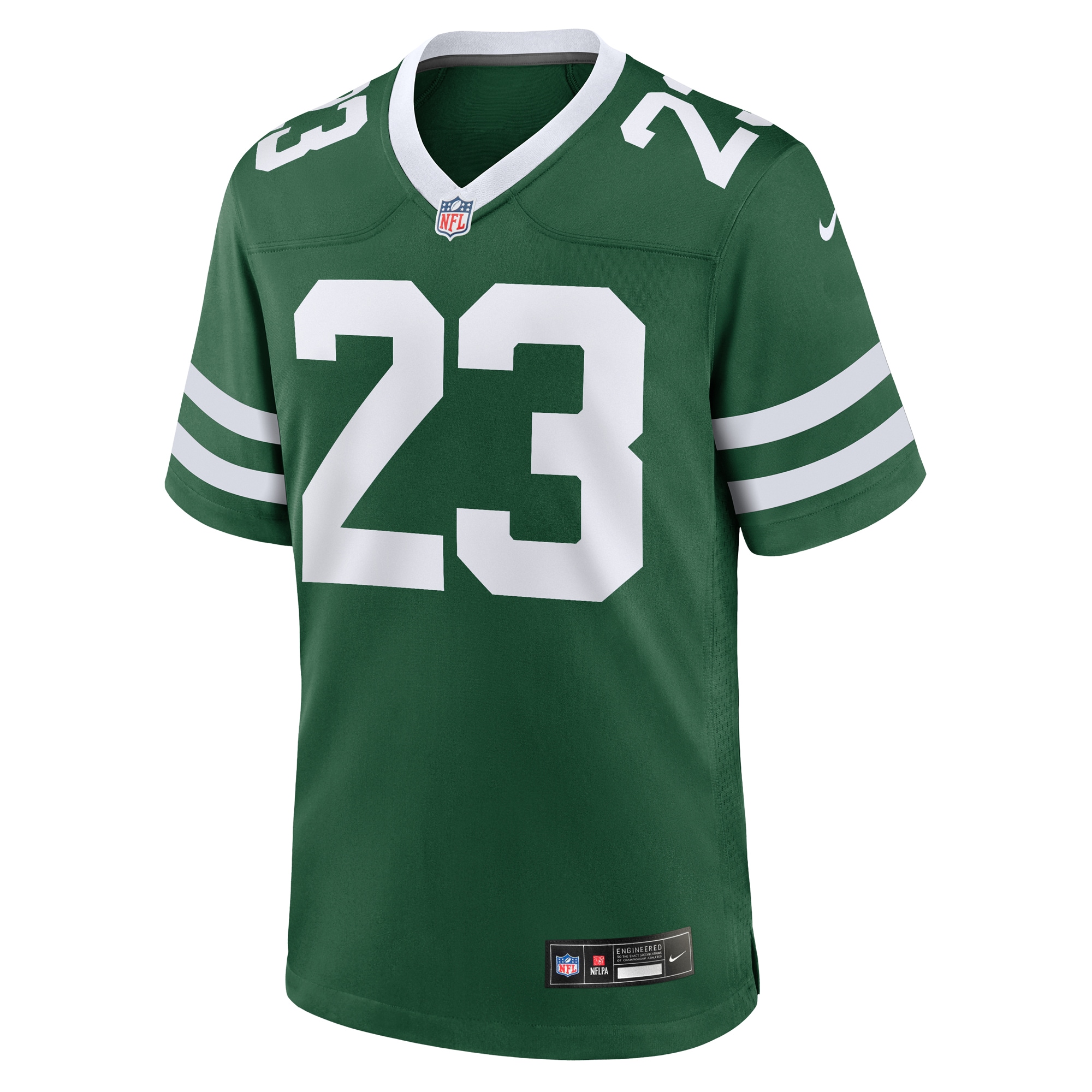New York Jets Isaiah Oliver Legacy Green Team Game NFL Jersey Men's