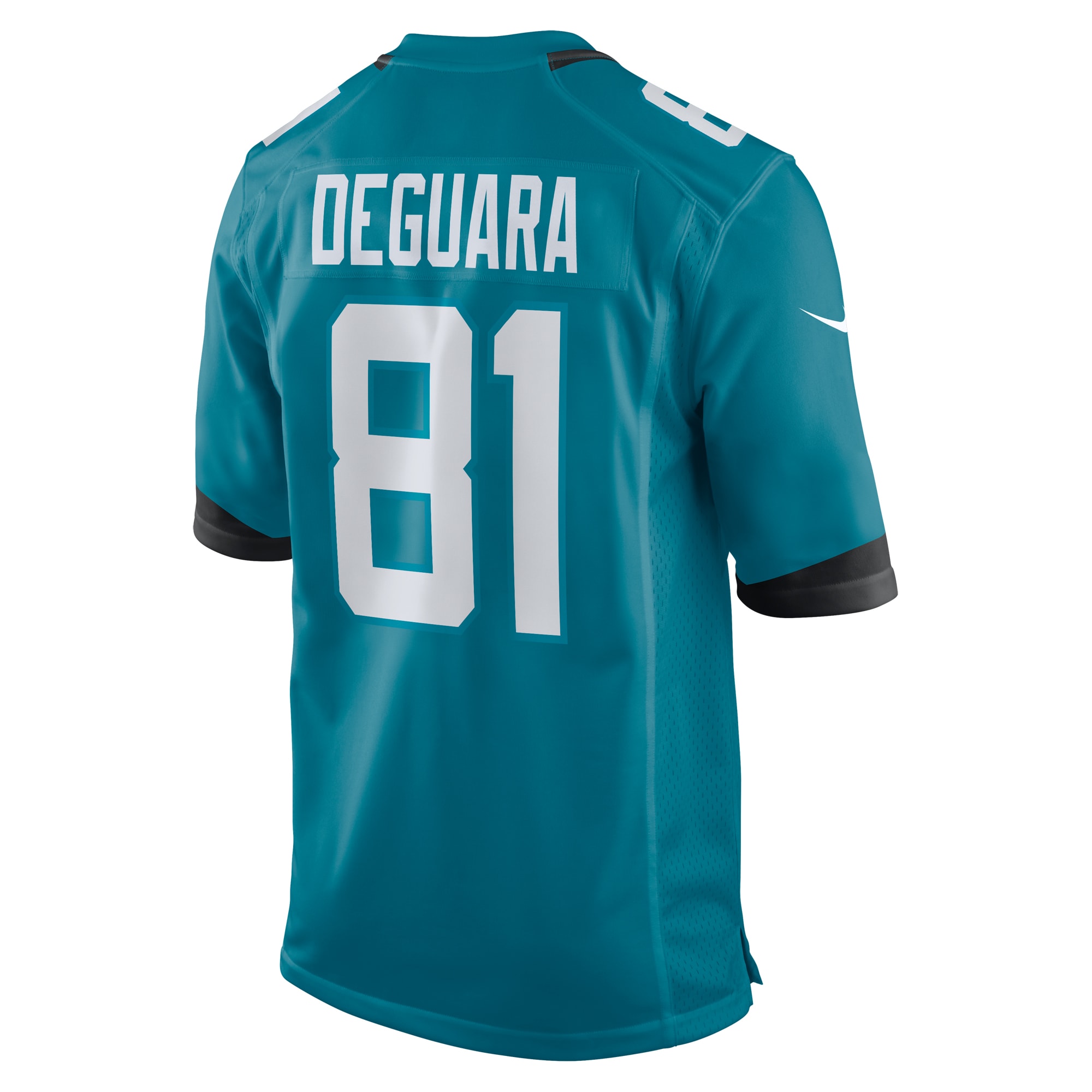 Jacksonville Jaguars Josiah Deguara Teal Team Game NFL Jersey Men's