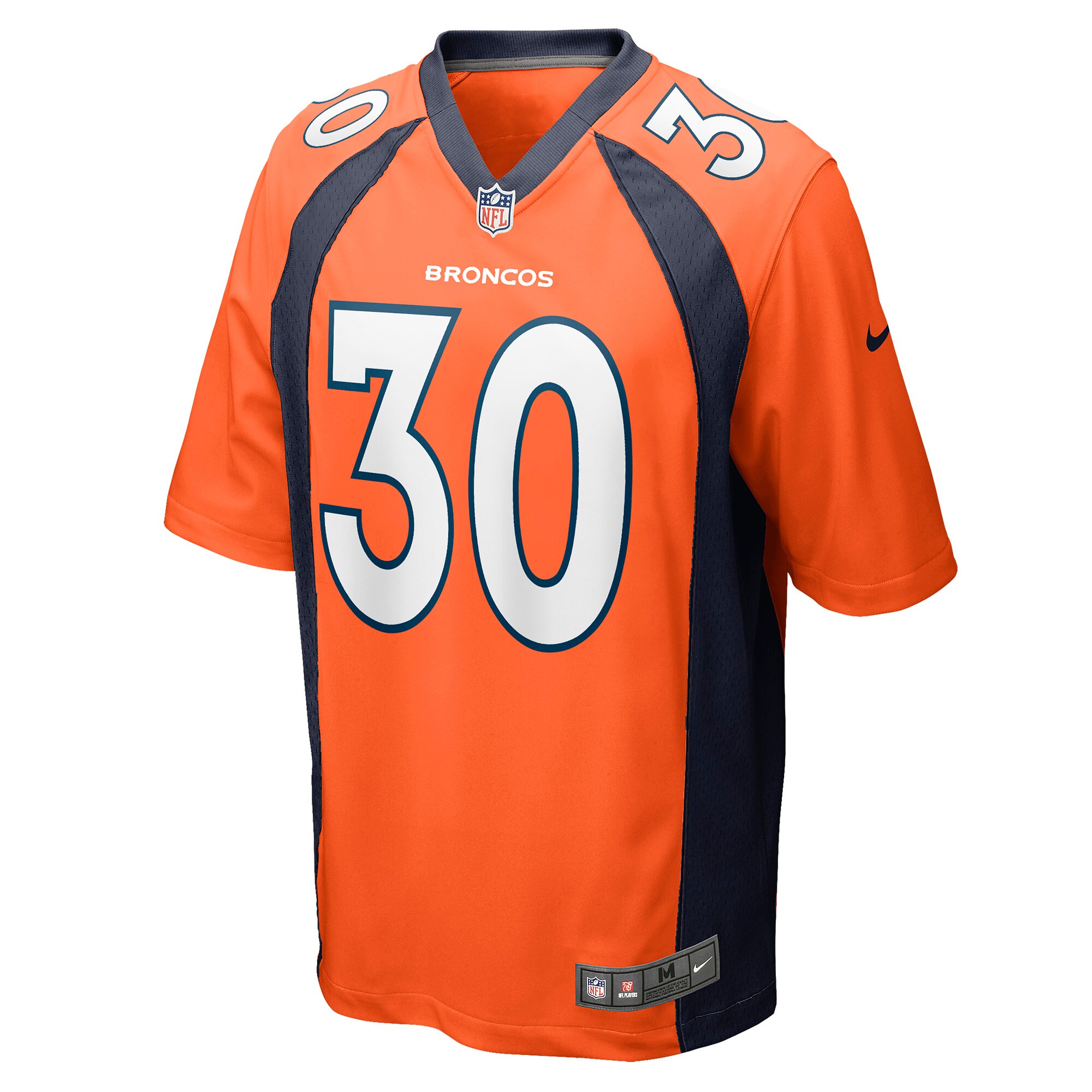 Denver Broncos Caden Sterns Orange Game NFL Jersey Men's