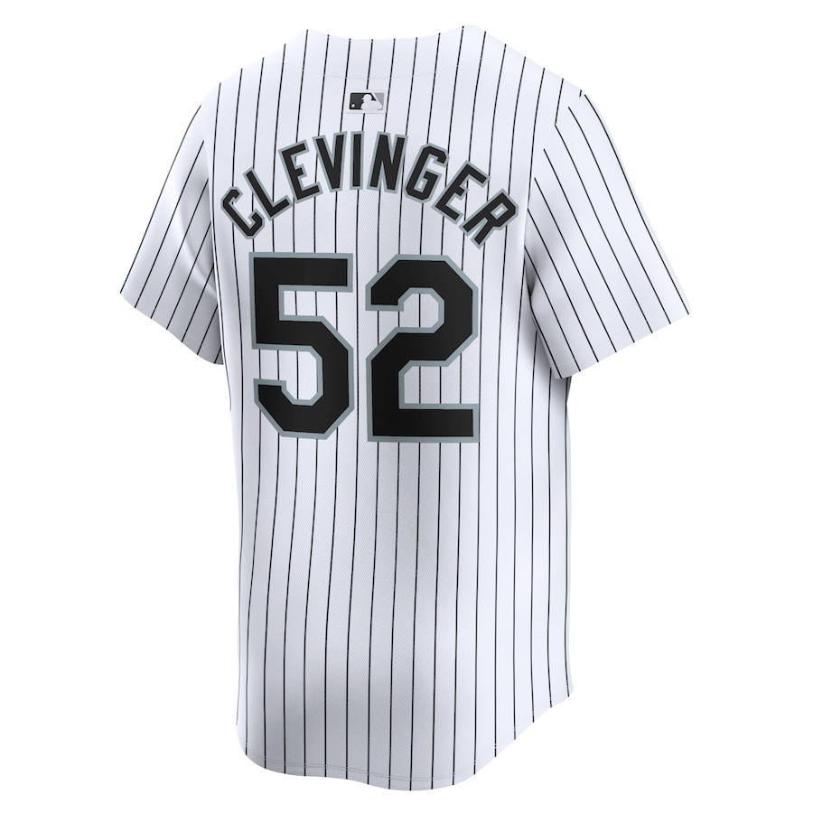Mike Clevinger 52 Chicago White Sox Home Limited Player White MLB Jersey Men's