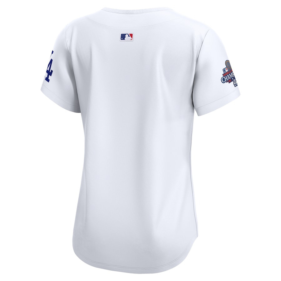 Los Angeles Dodgers 2024 World Series Champions Home Limited White MLB Jersey Women's