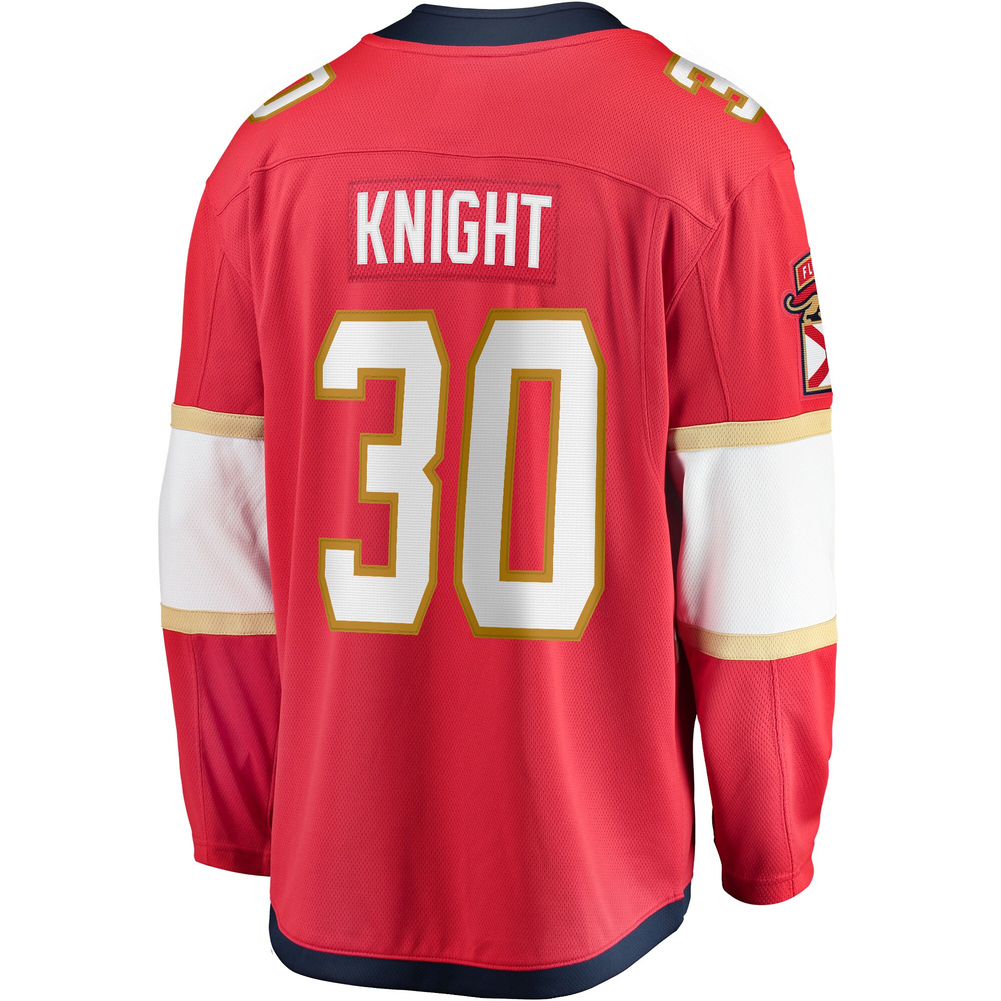 Florida Panthers Spencer Knight Red Home Breakaway NHL Jersey Men's
