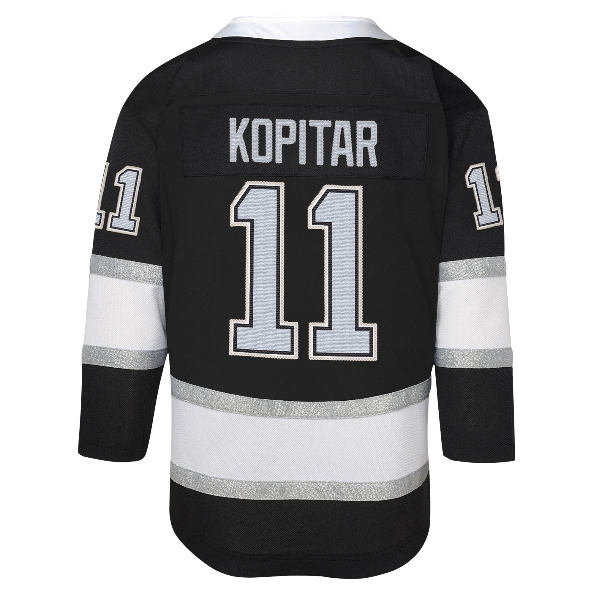Los Angeles Kings Anze Kopitar Black Premier Player NHL Jersey Youth