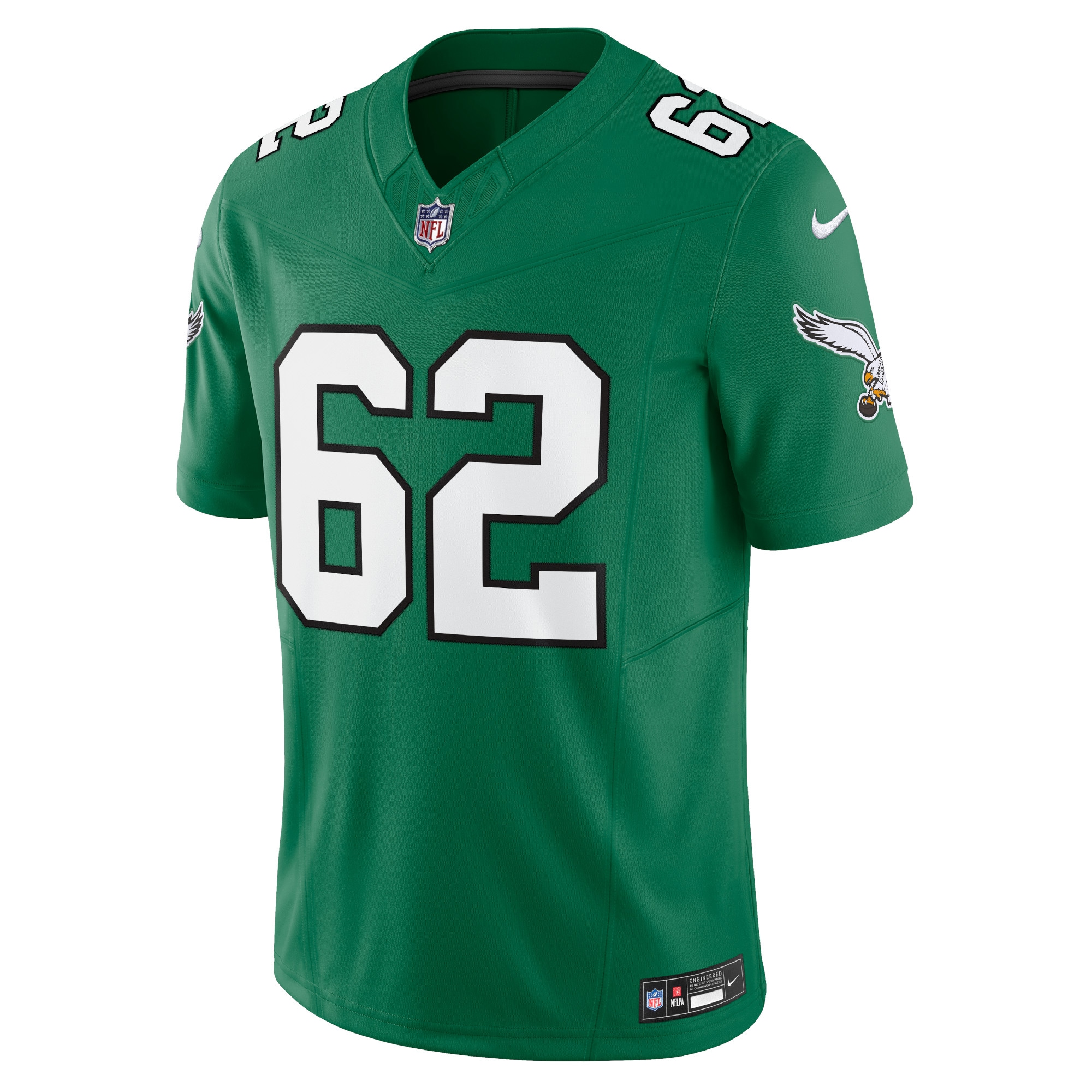 Philadelphia Eagles Jason Kelce Kelly Green Vapor F.U.S.E. Limited NFL Jersey Men's