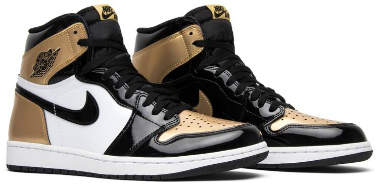 Air Jordan 1 Retro High OG NRG Gold Toe 861428-007