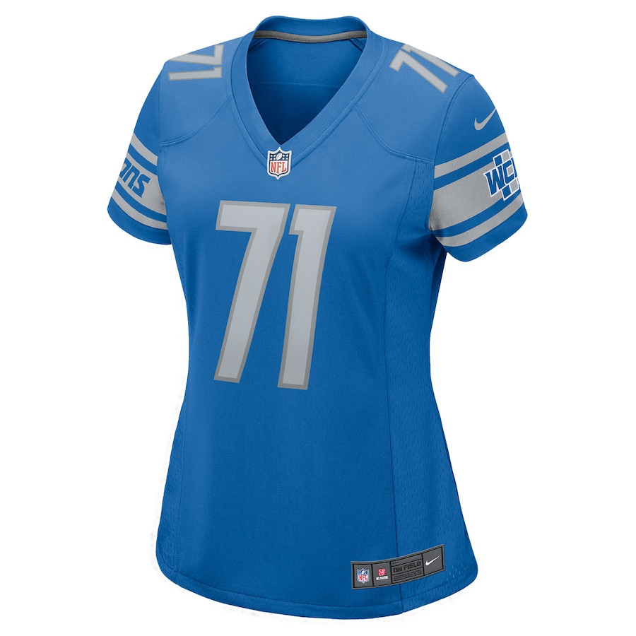 Michael Schofield 71 Detroit Lions Game Blue NFL Jersey Women's