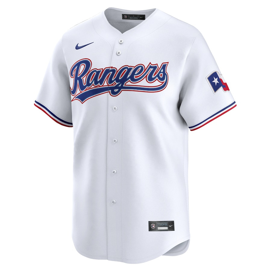 Ezequiel Duran 20 Texas Rangers Alternate Limited Player White MLB Jersey Men's