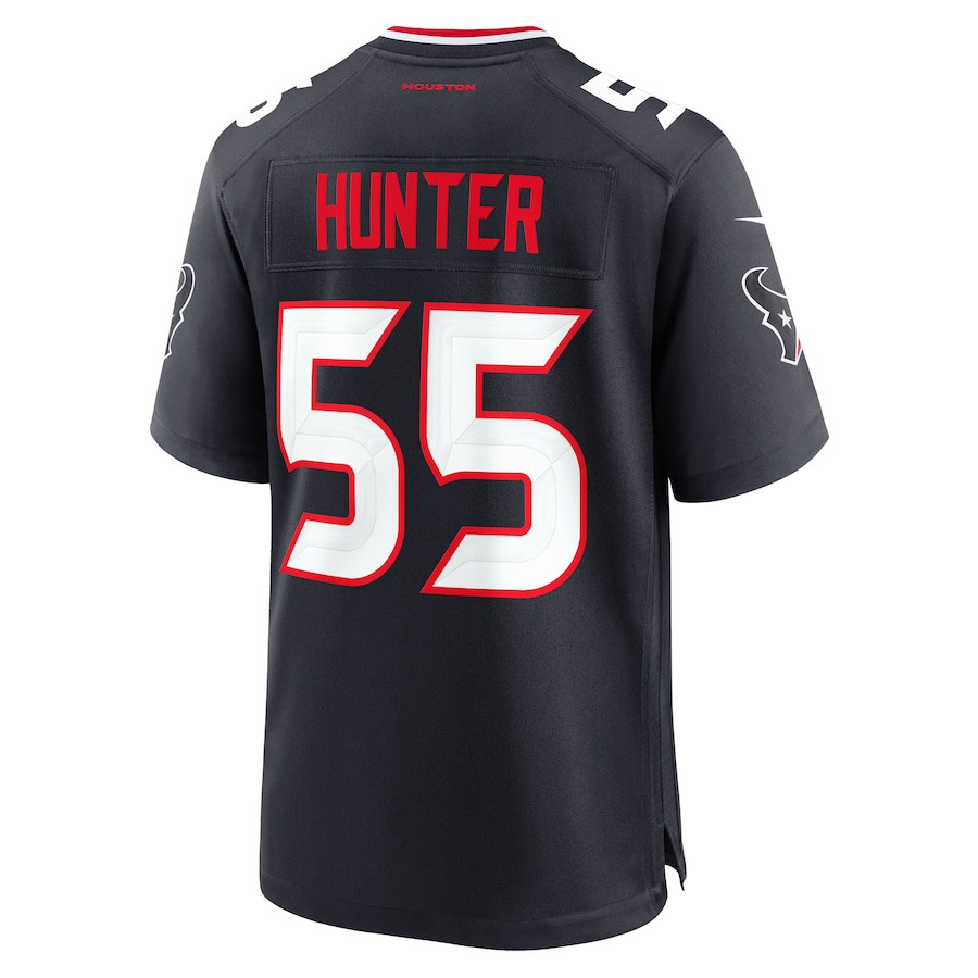 Danielle Hunter 55 Houston Texans Team Game Navy NFL Jersey Men's