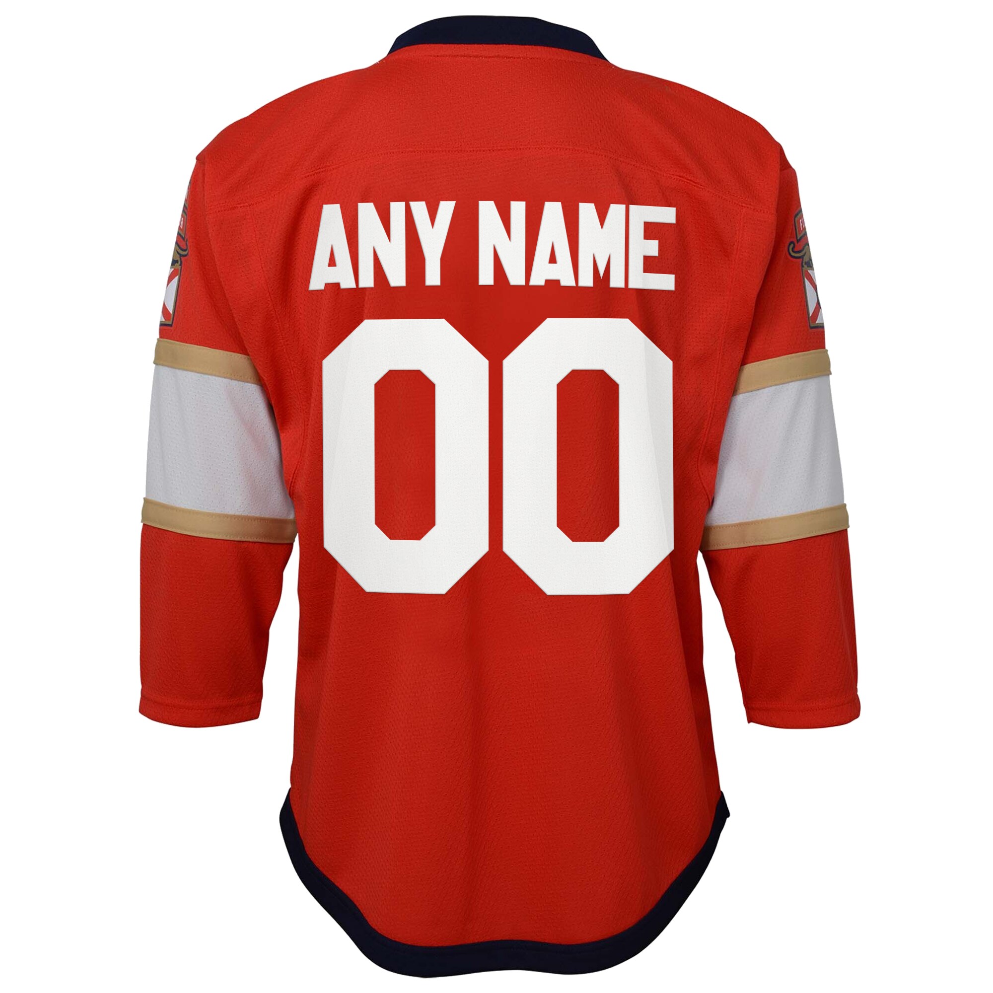 Florida Panthers Red Home Custom NHL Jersey Youth
