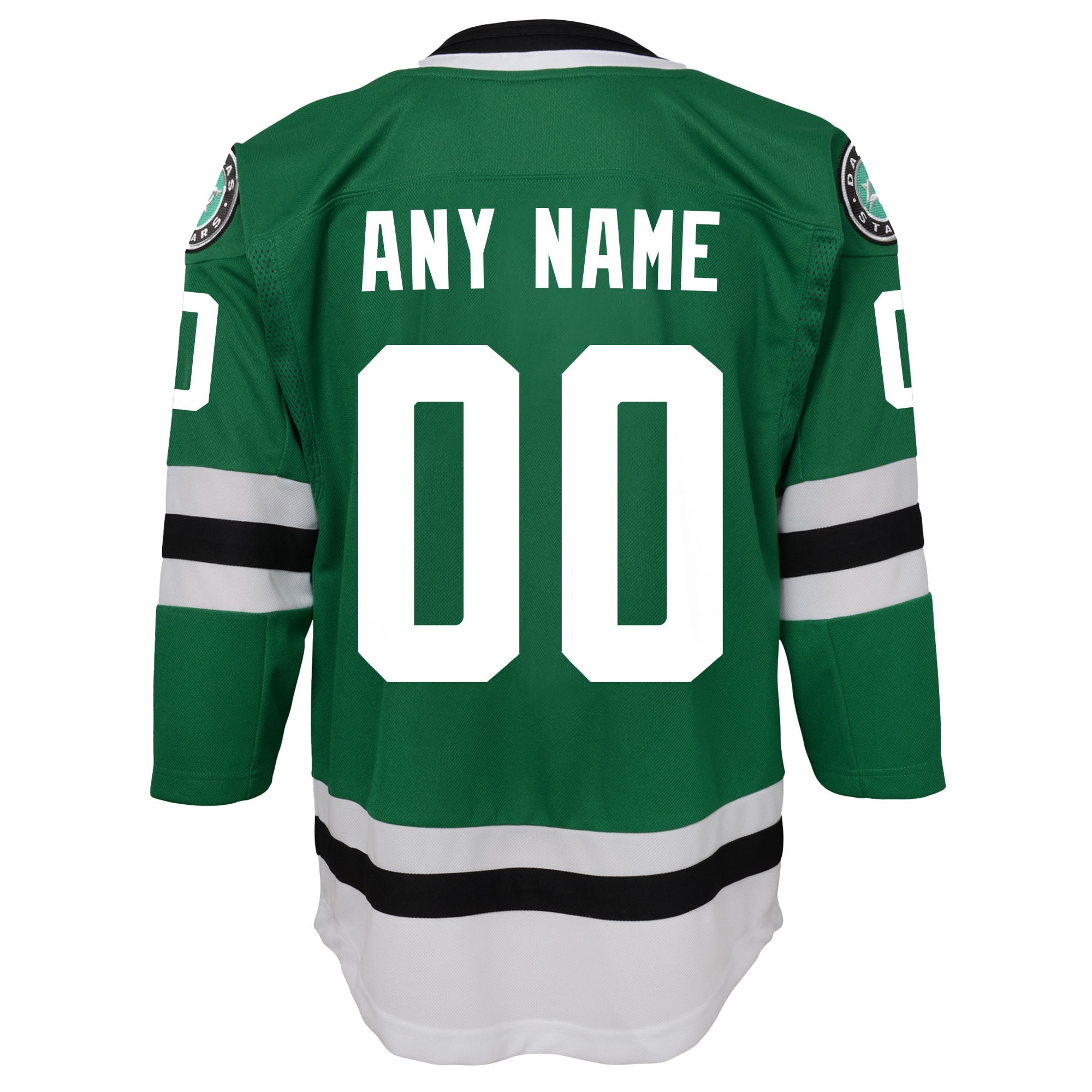 Dallas Stars Green Home Custom Premier NHL Jersey Youth