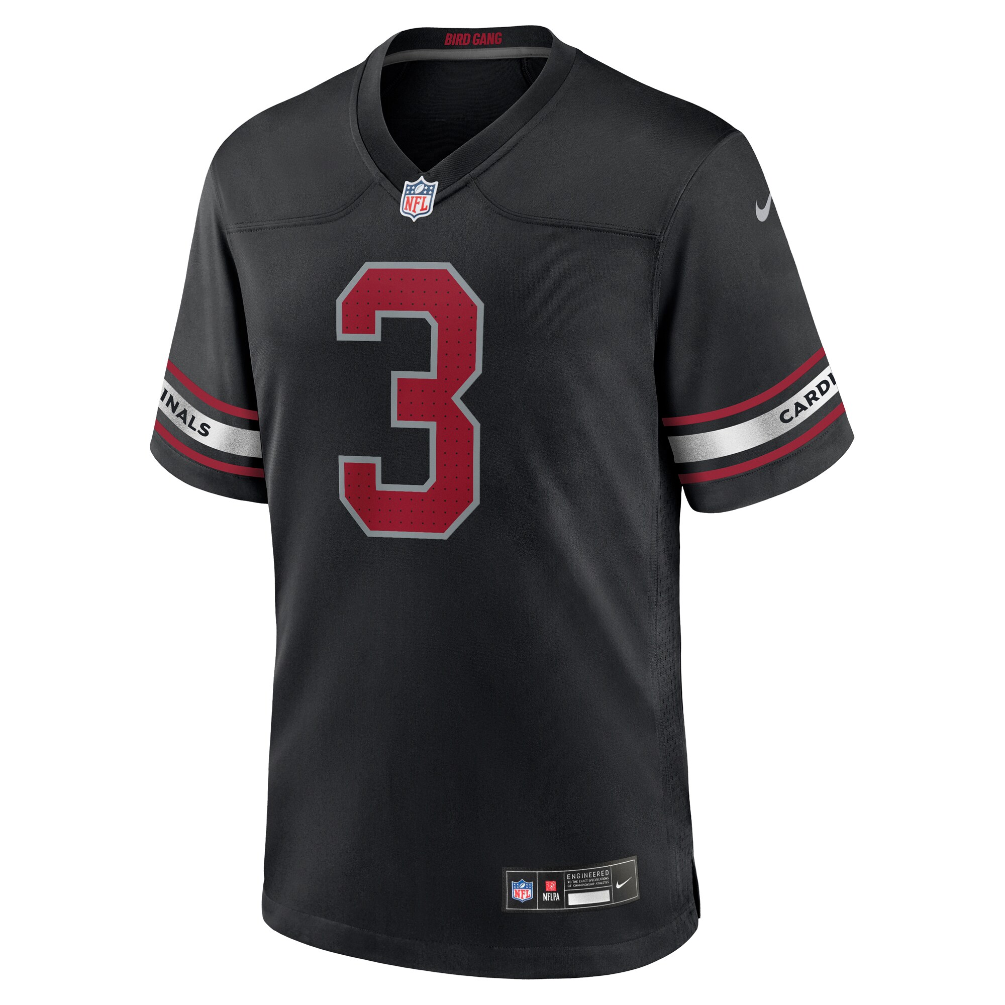 Arizona Cardinals Budda Baker Black Game NFL Jersey Men's