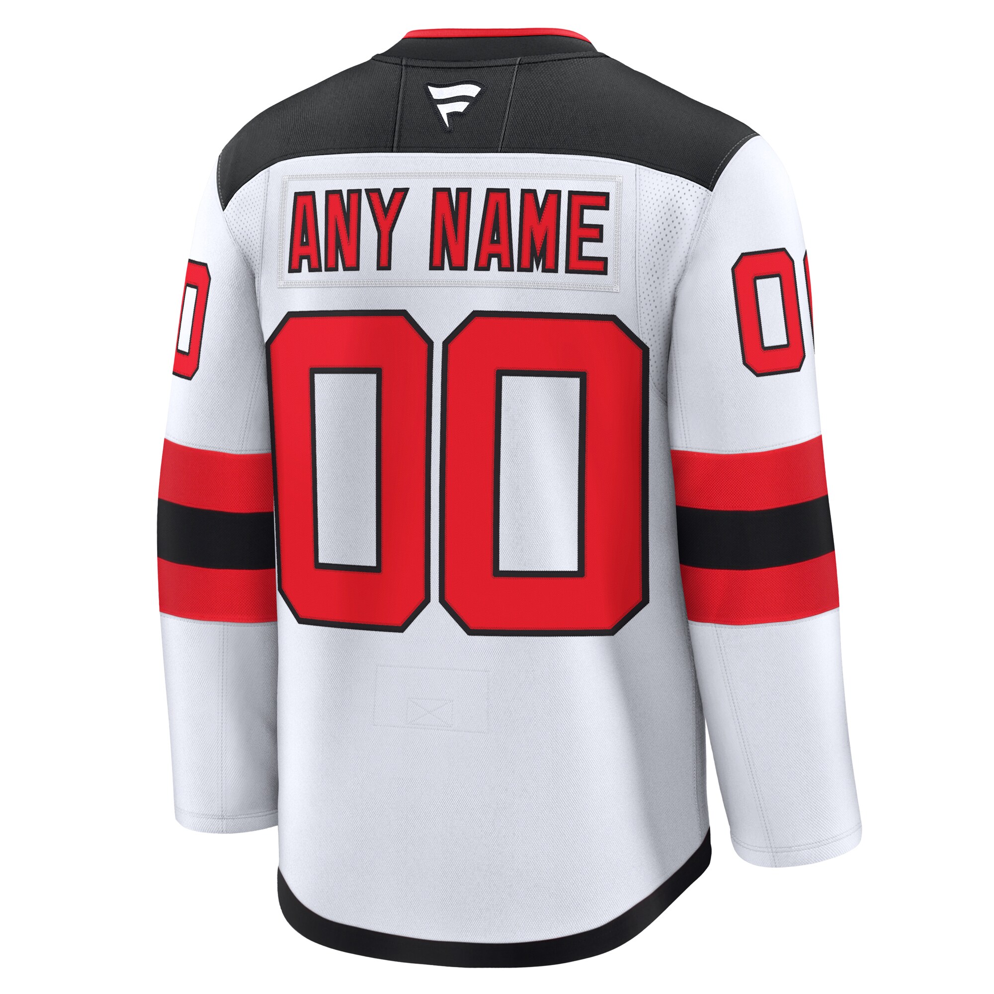 New Jersey Devils White Away Premium Custom NHL Jersey Men's