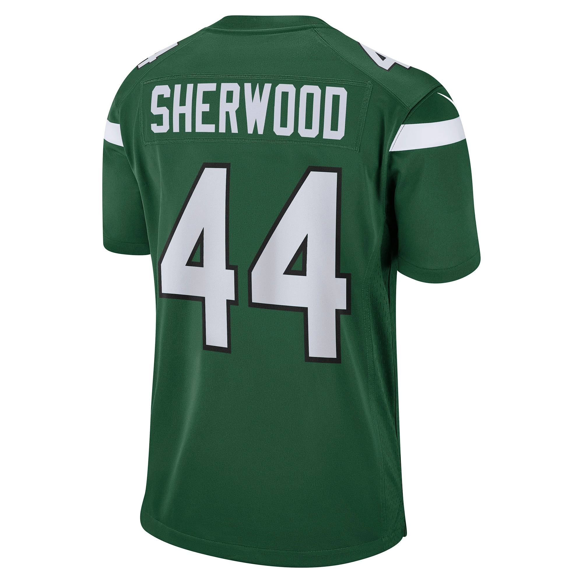 New York Jets Jamien Sherwood Gotham Green Game NFL Jersey Men's