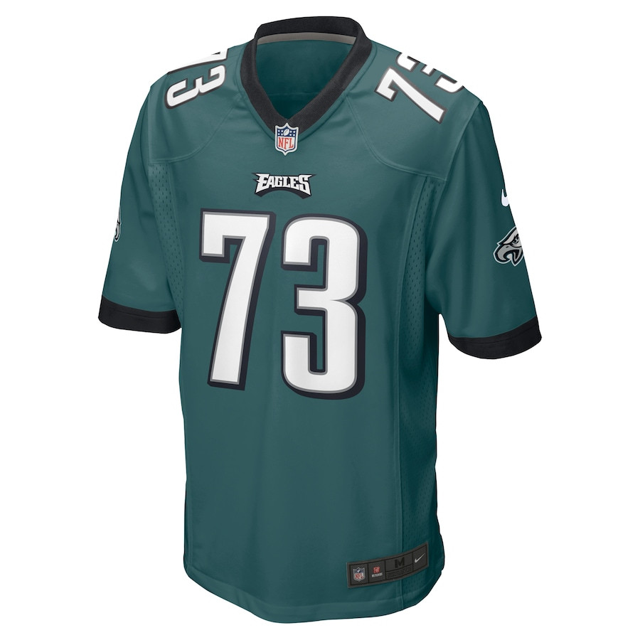 Le'Raven Clark 73 Philadelphia Eagles Game Midnight Green NFL Jersey Men's