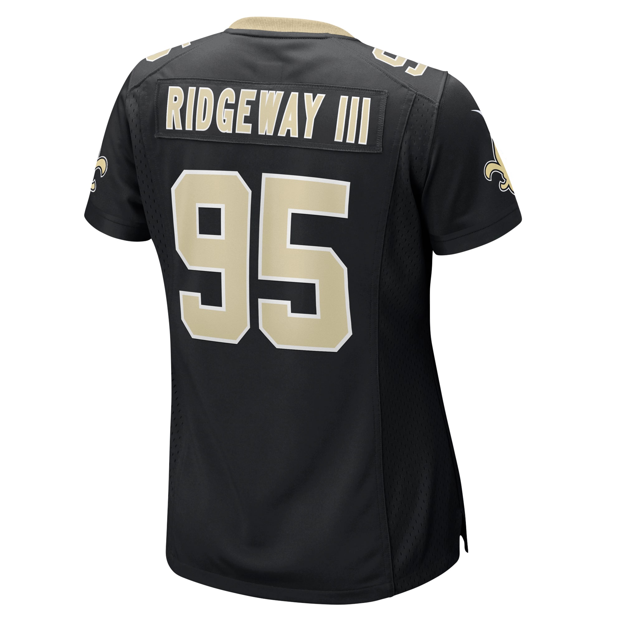 New Orleans Saints John Ridgeway III Black Game NFL Jersey Women's