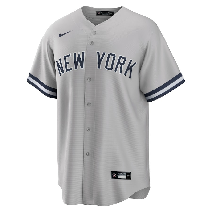 Giancarlo Stanton 27 New York Yankees Road Gray MLB Jersey Men's