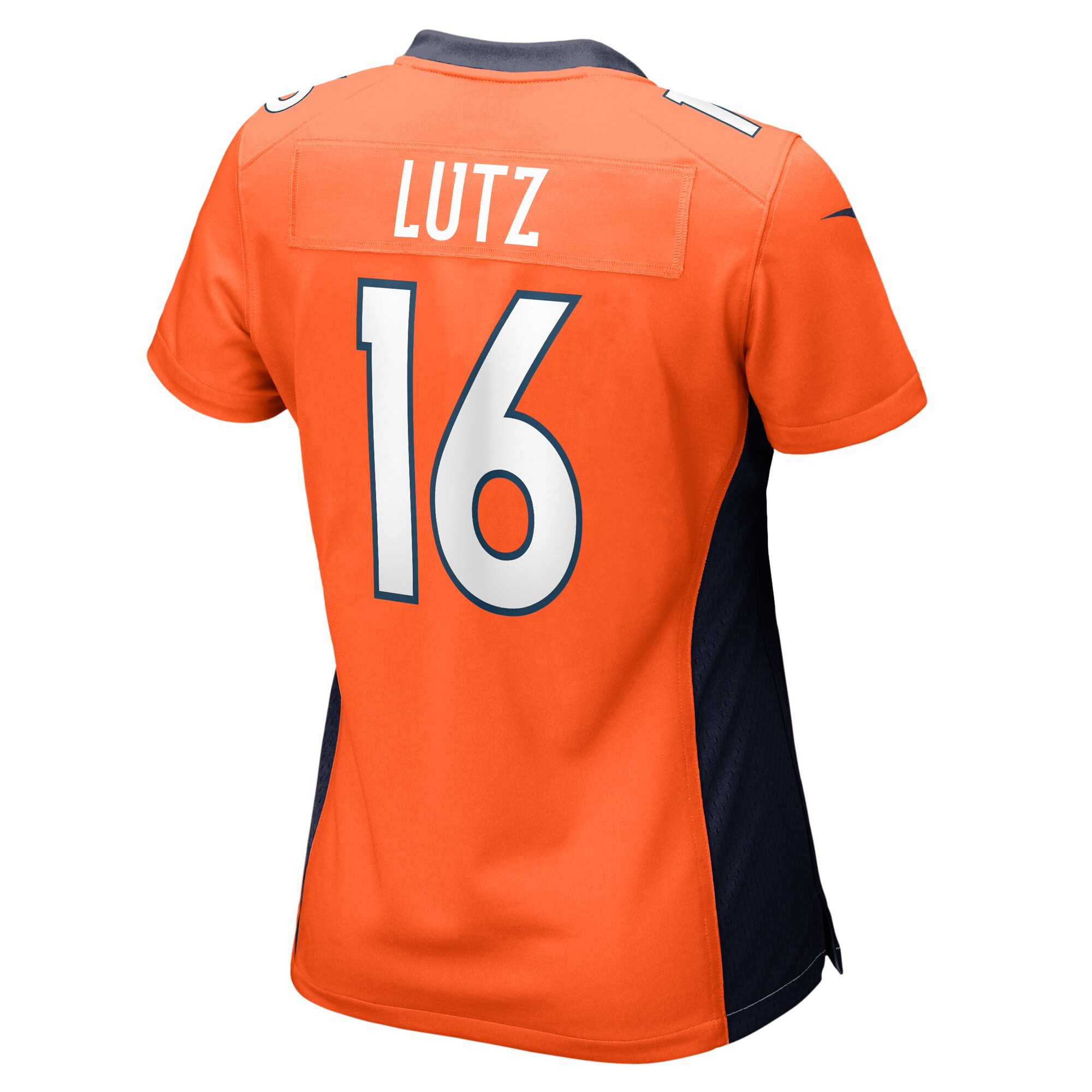 Denver Broncos Wil Lutz Orange Game NFL Jersey Women's