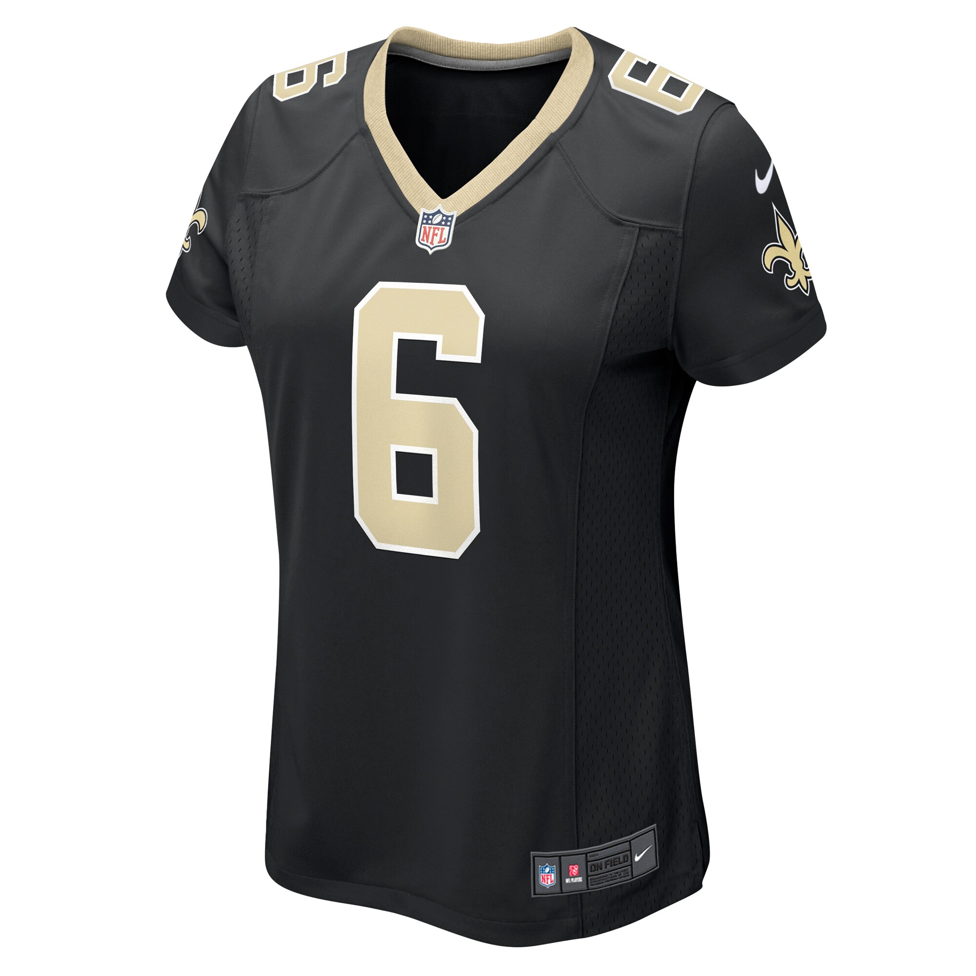 New Orleans Saints Willie Gay Black Game NFL Jersey Women's