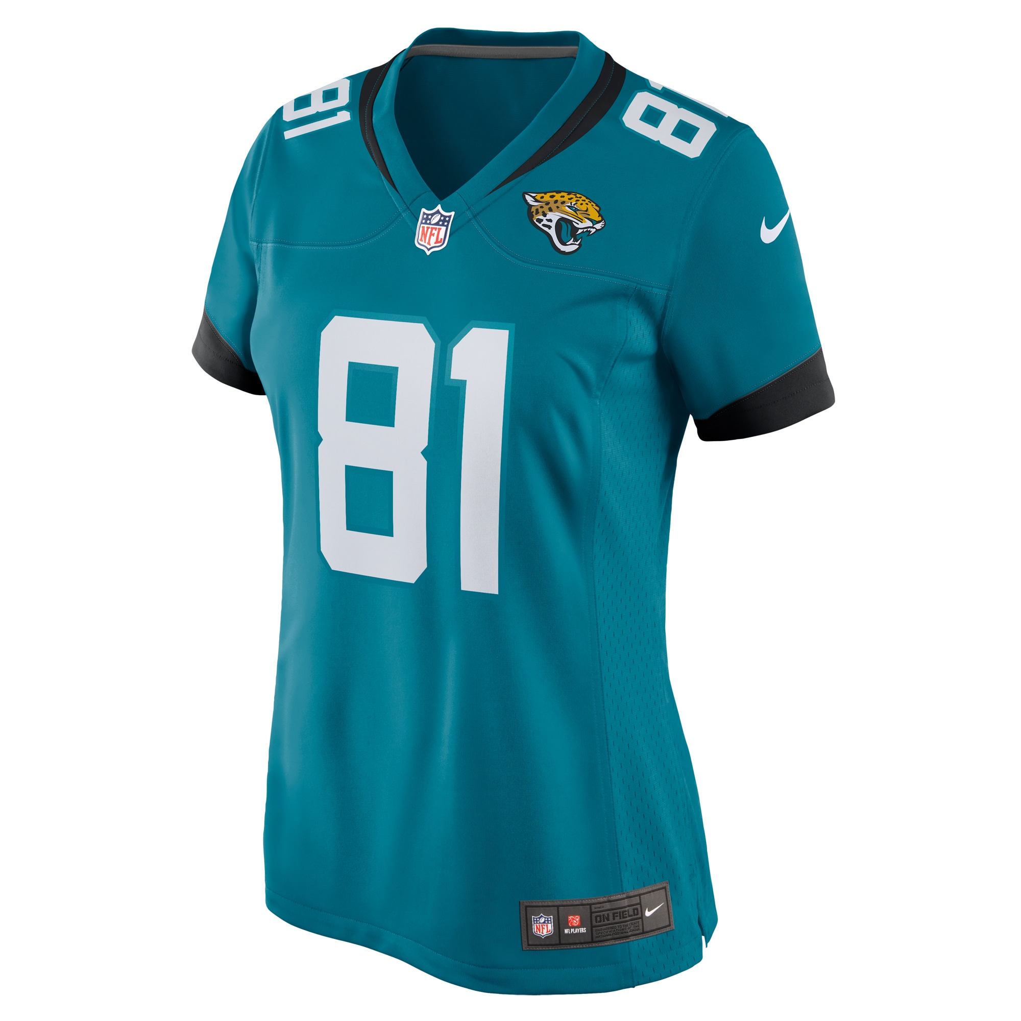 Jacksonville Jaguars Josiah Deguara Teal Team Game NFL Jersey Women's