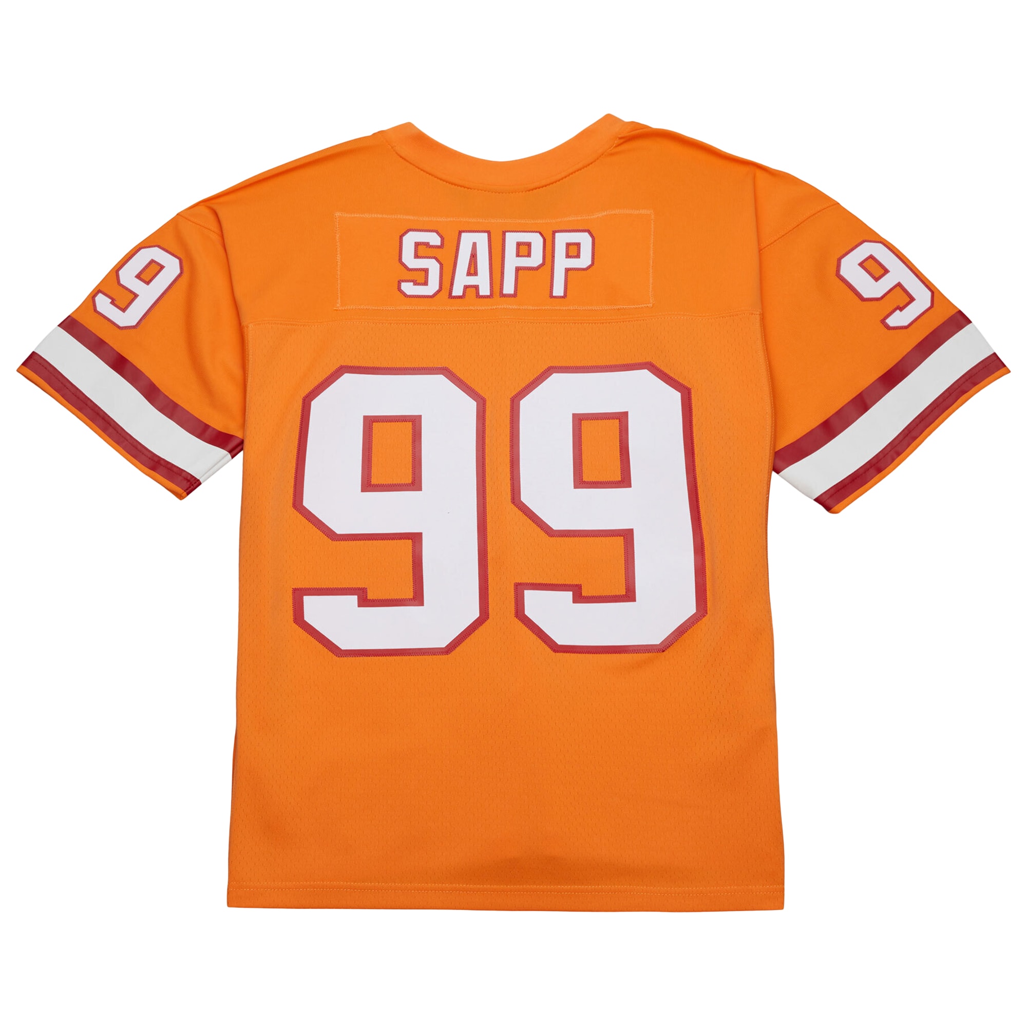Tampa Bay Buccaneers Warren Sapp Mitchell Ness Orange 1995 Legacy NFL Jersey Men's