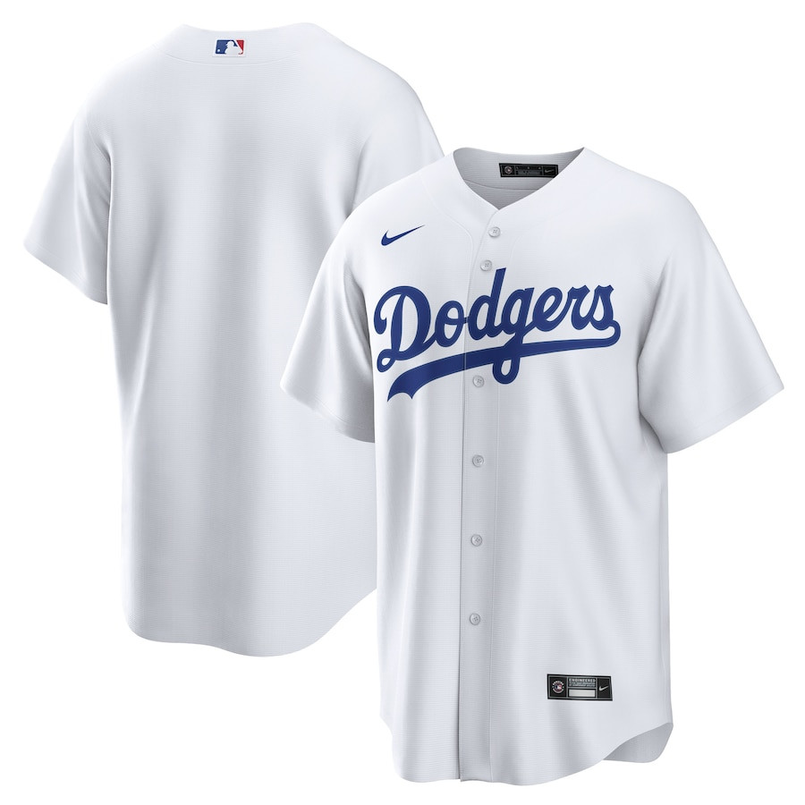 Los Angeles Dodgers Home White MLB Jersey Men's