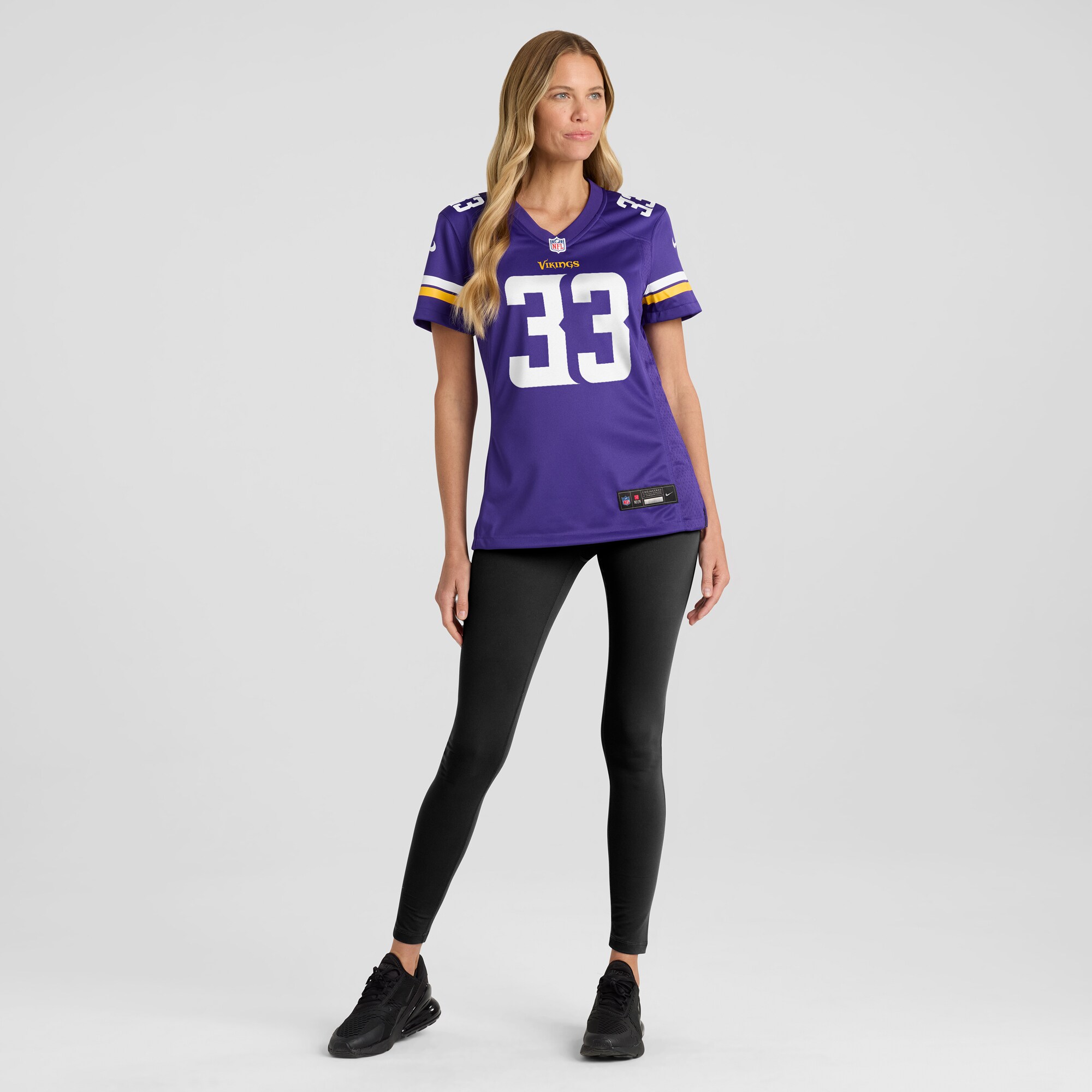 Minnesota Vikings Brian Asamoah Purple Player Game NFL Jersey Women's