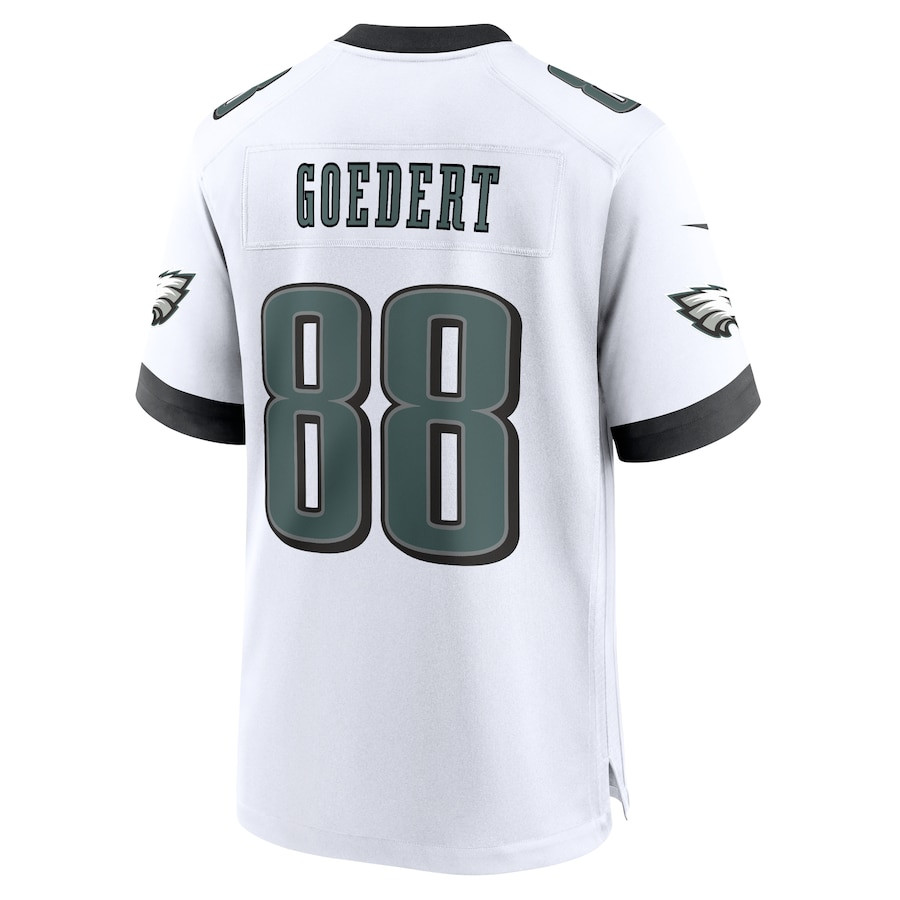 Dallas Goedert 88 Philadelphia Eagles Nike White Game White NFL Jersey Men's