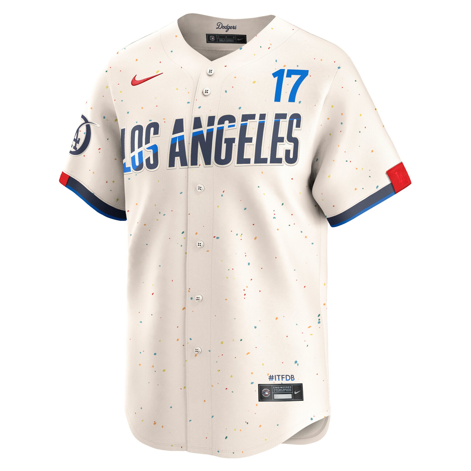 Los Angeles Dodgers Shohei Ohtani Cream City Connect Limited Player MLB Jersey Men's