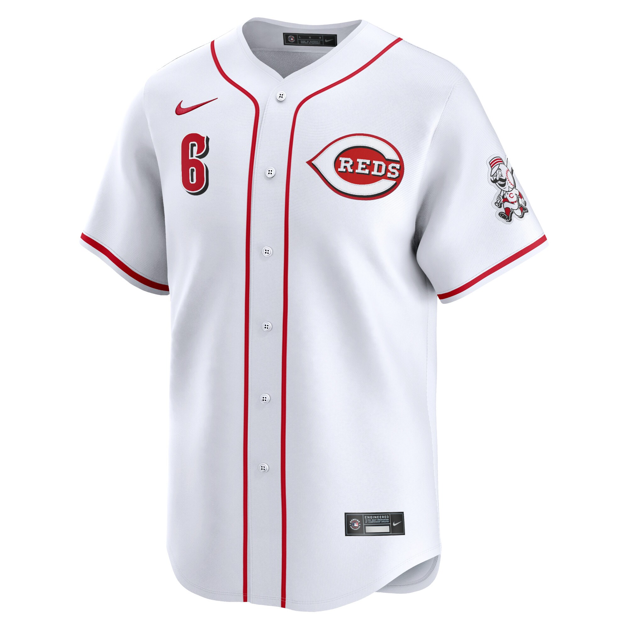 Cincinnati Reds Jonathan India White Home Limited Player MLB Jersey Men's