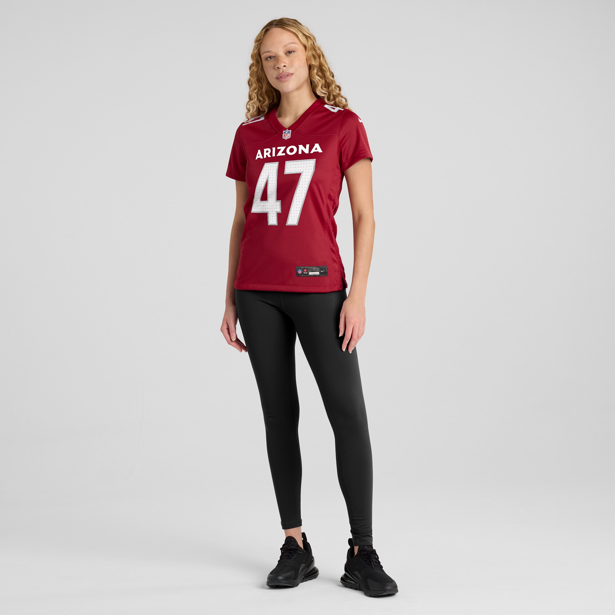 Arizona Cardinals Ezekiel Turner Cardinal Team Game NFL Jersey Women's