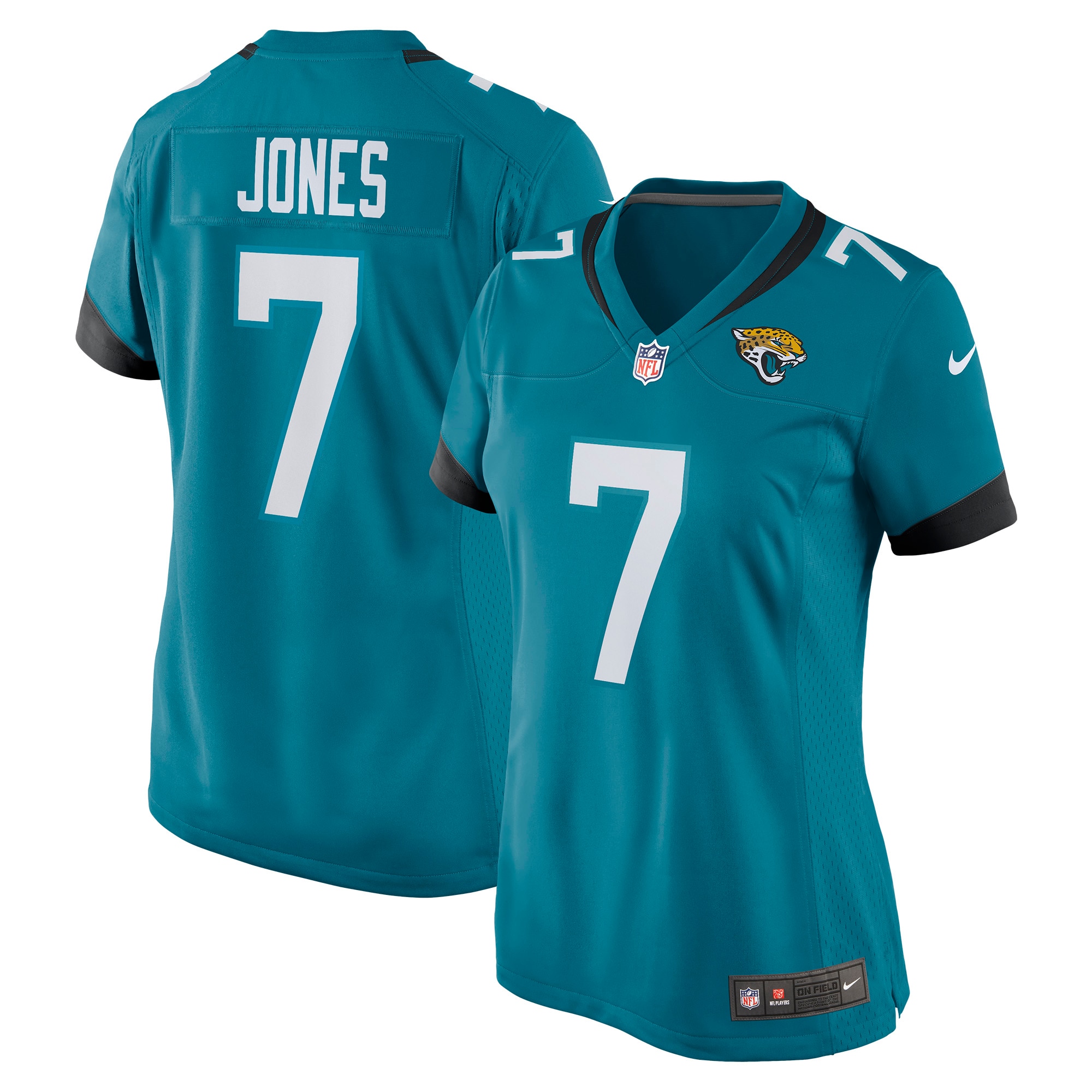 Jacksonville Jaguars Zay Jones Teal Game NFL Jersey Women's